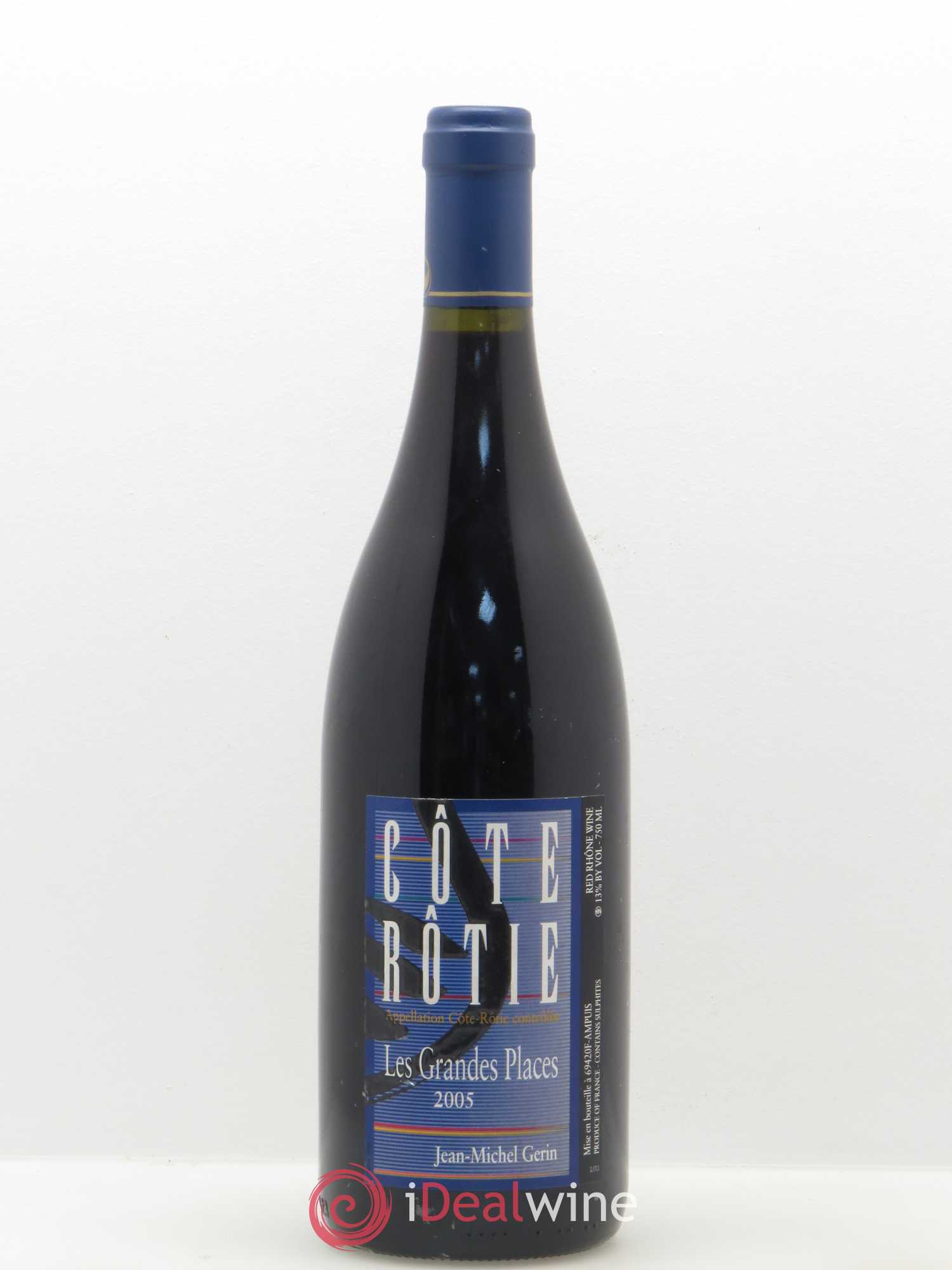 Côte-Rôtie Les Grandes Places Jean-Michel Gerin 2005 - Lot de 1 bouteille - 0