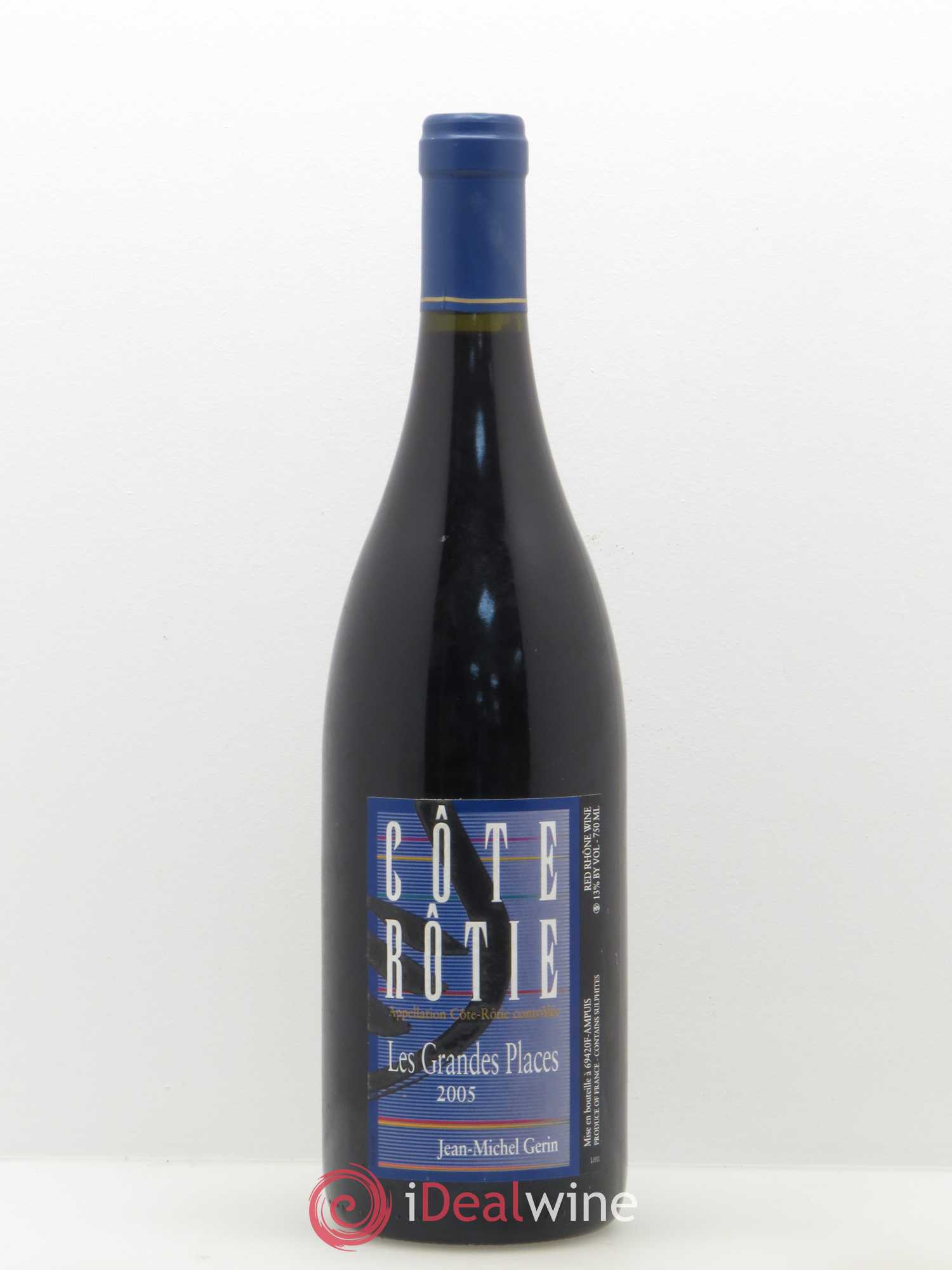 Côte-Rôtie Les Grandes Places Jean-Michel Gerin 2005 - Lot de 1 bouteille - 0