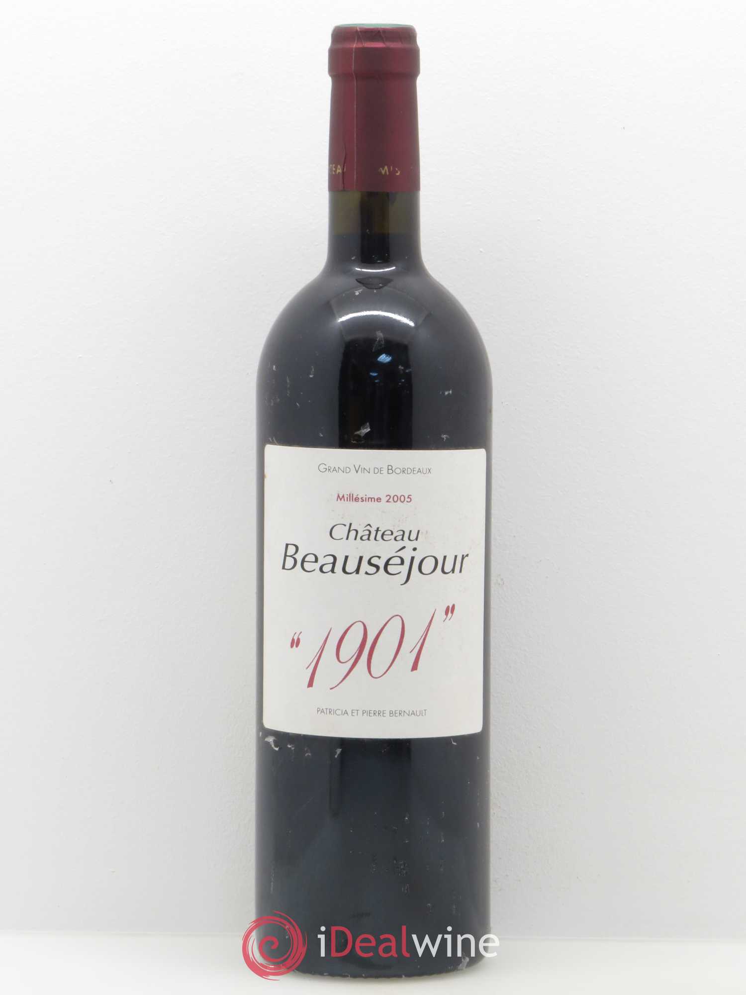 Montagne Saint-Émilion Château Beauséjour 1901 2005 - Posten von 1 Flasche - 0