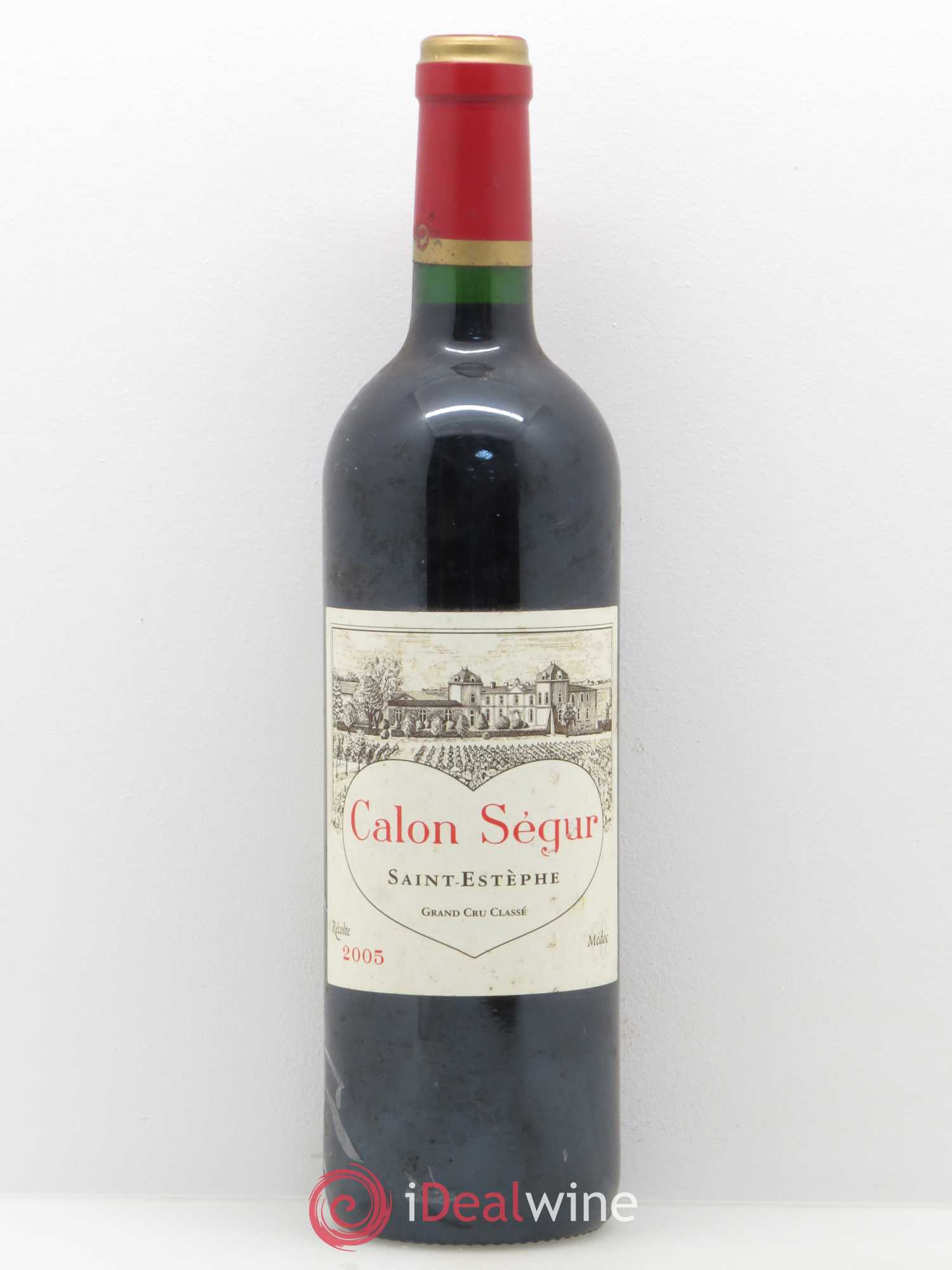 Château Calon Ségur 3ème Grand Cru Classé 2005 - Lot de 1 bouteille - 0