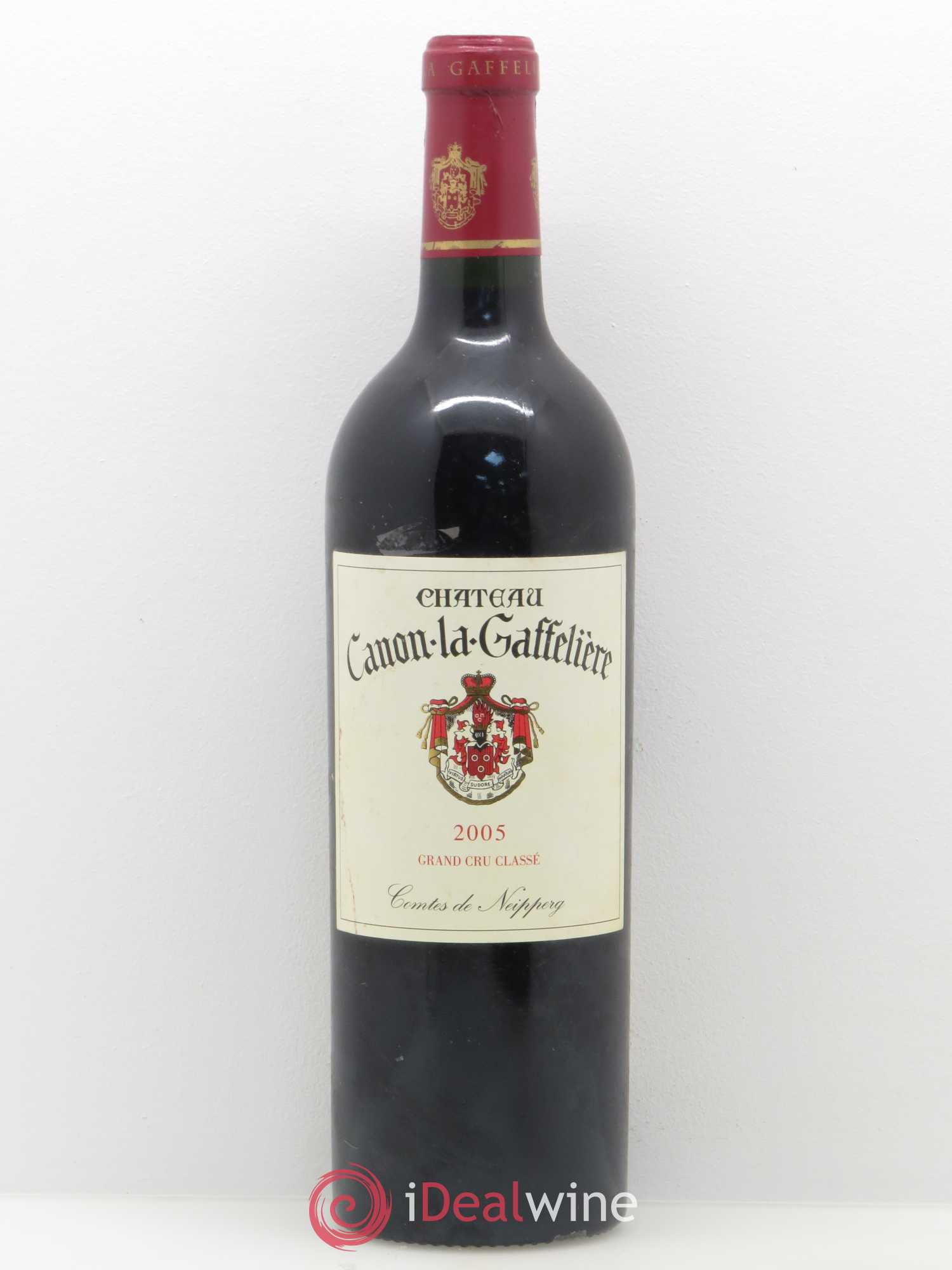 Château Canon la Gaffelière 1er Grand Cru Classé B 2005 - Lot de 1 bouteille - 0