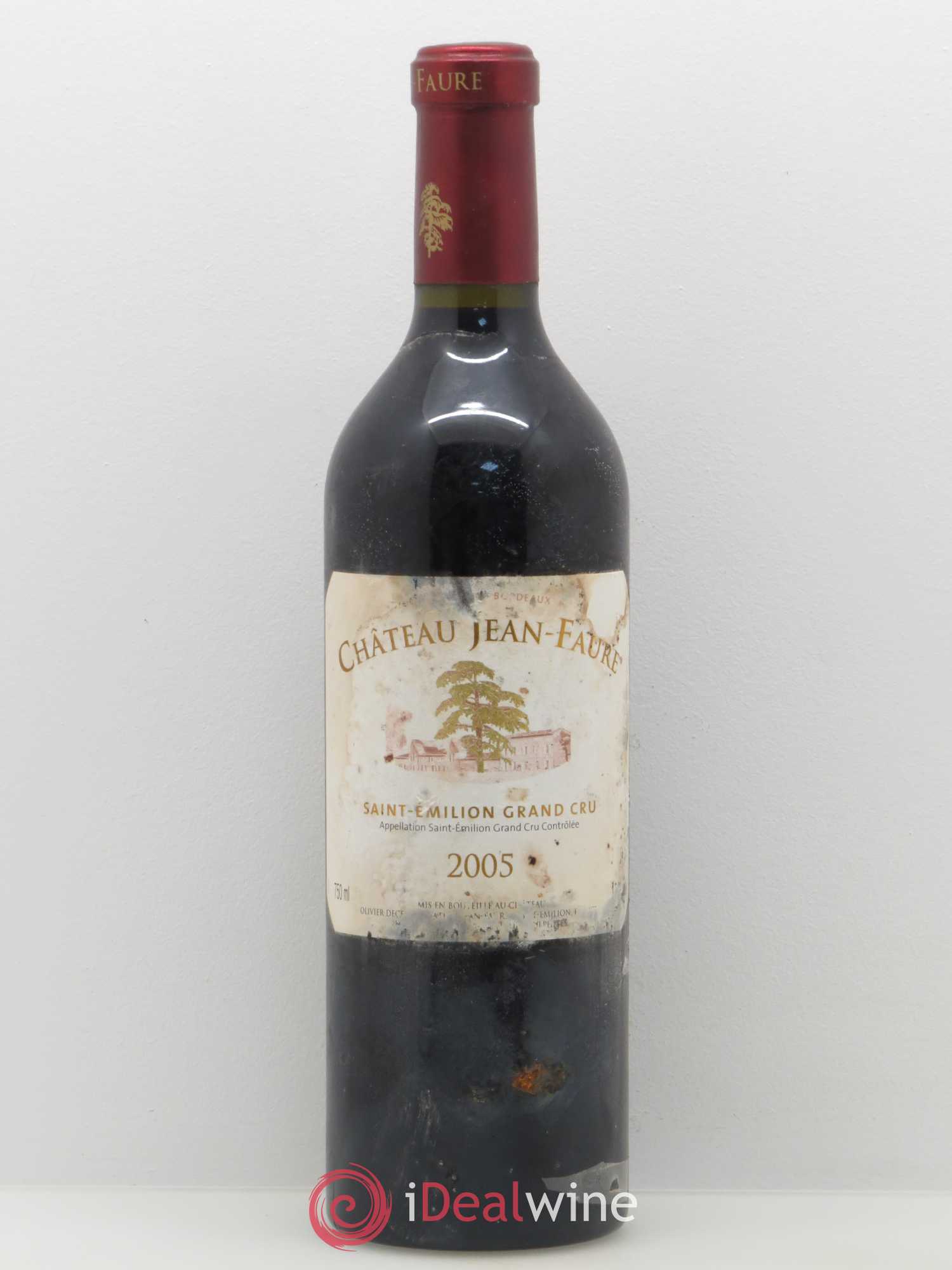 Château Jean Faure Grand Cru Classé 2005 - Lot de 1 bouteille - 0