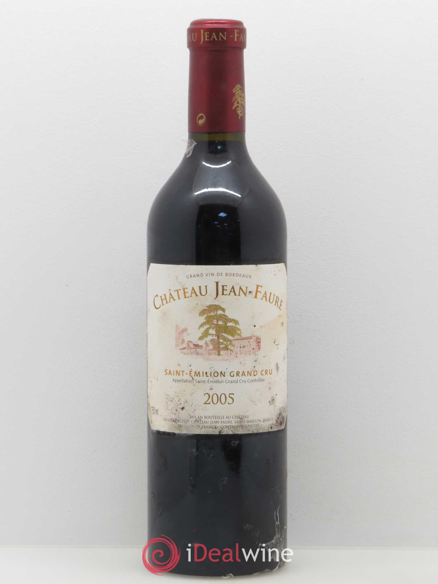Château Jean Faure Grand Cru Classé 2005 - Lot de 1 bouteille - 0