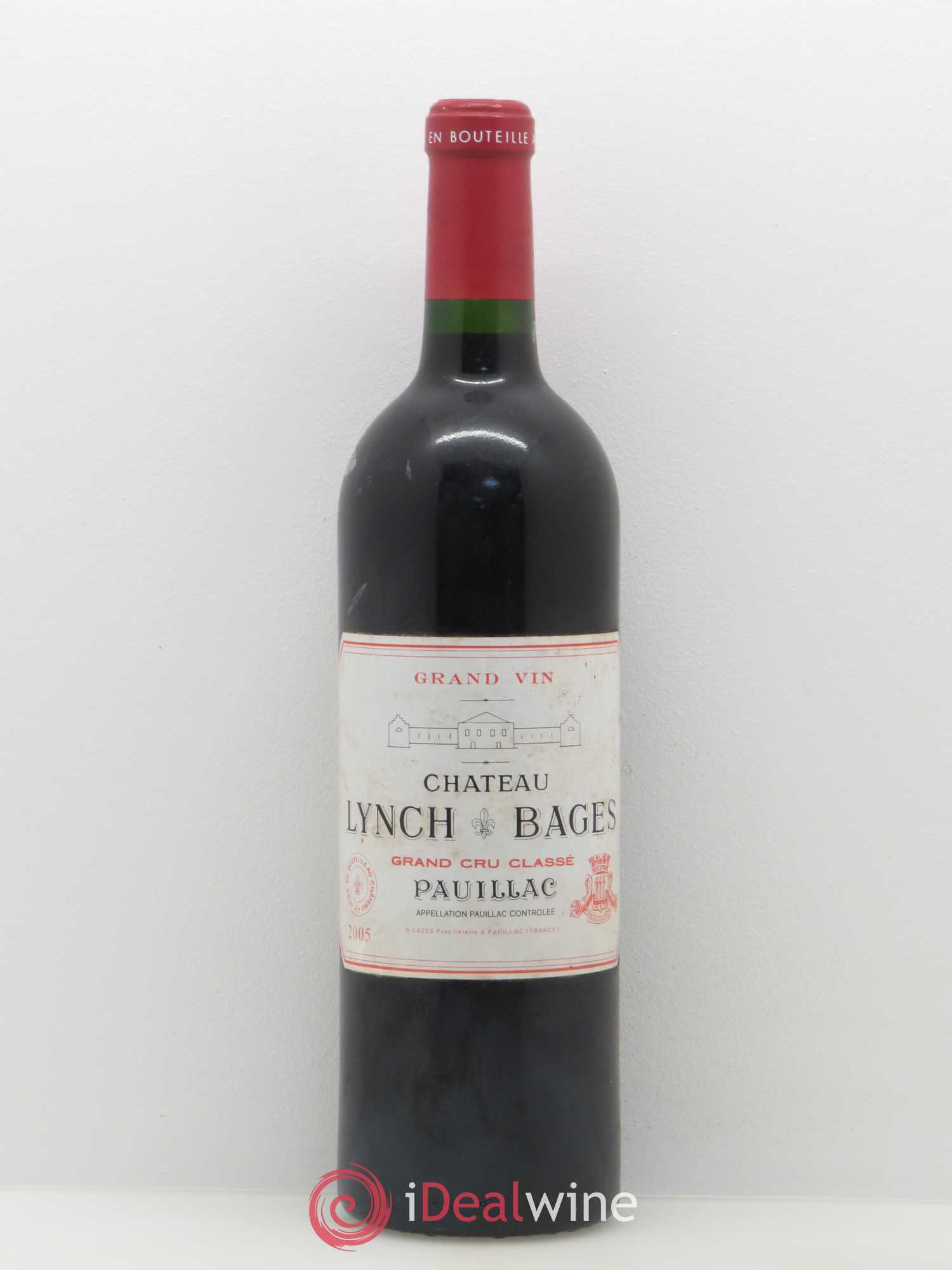 Château Lynch Bages 5ème Grand Cru Classé 2005 - Lot de 1 bouteille - 0