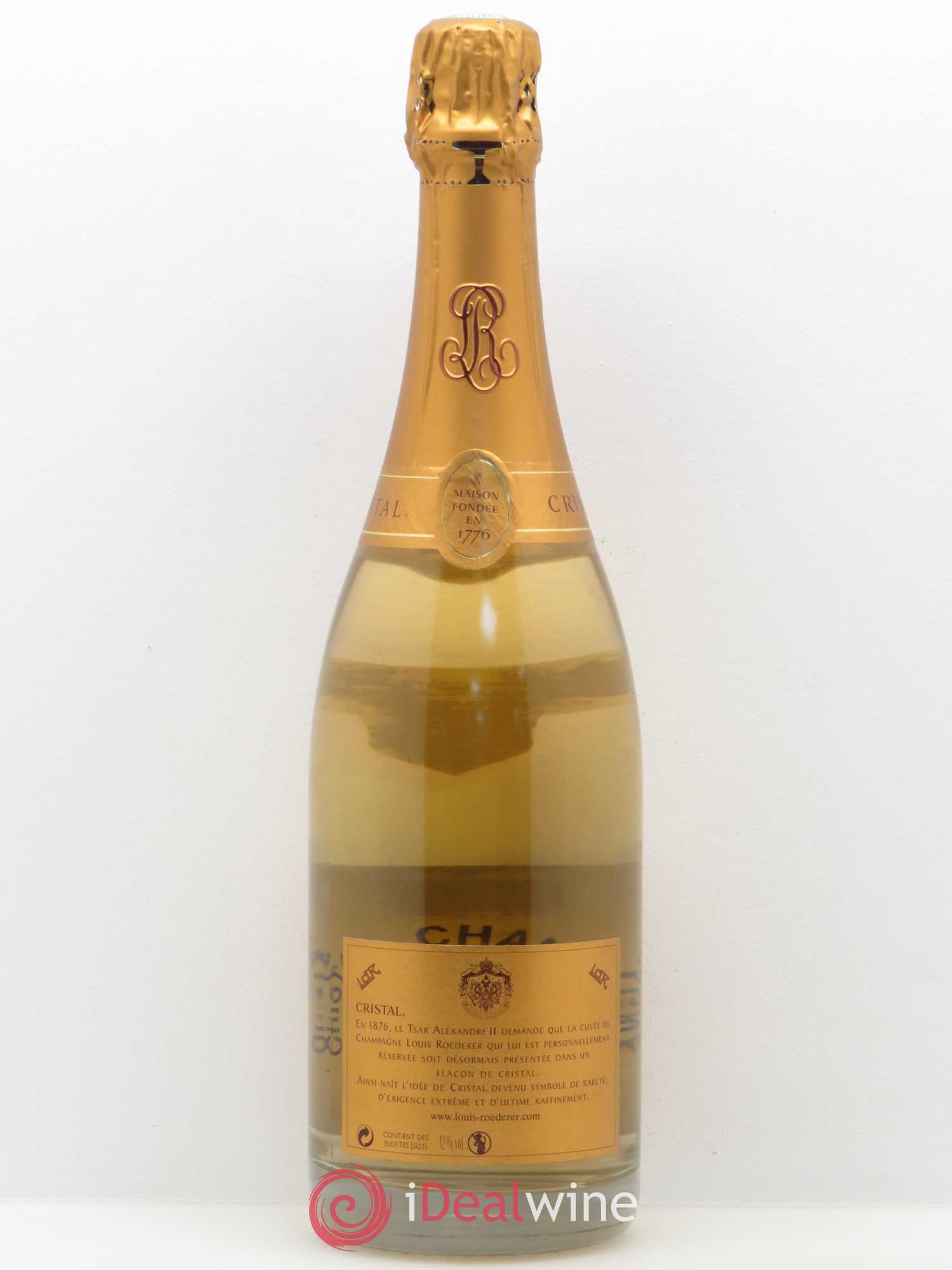 Cristal Louis Roederer 2004 - Lot de 1 bouteille - 1