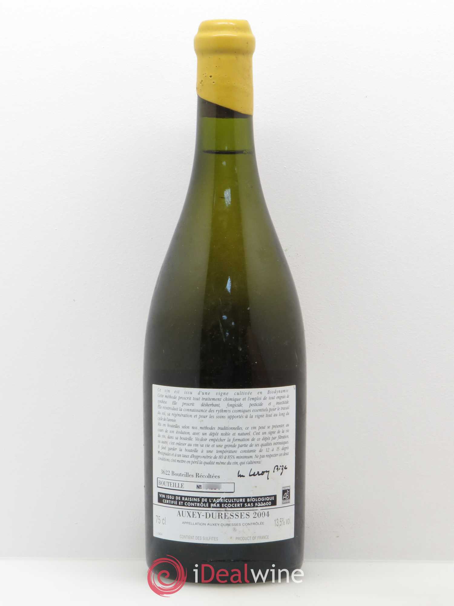 Auxey-Duresses Auvenay 2004 - Posten von 1 Flasche - 1