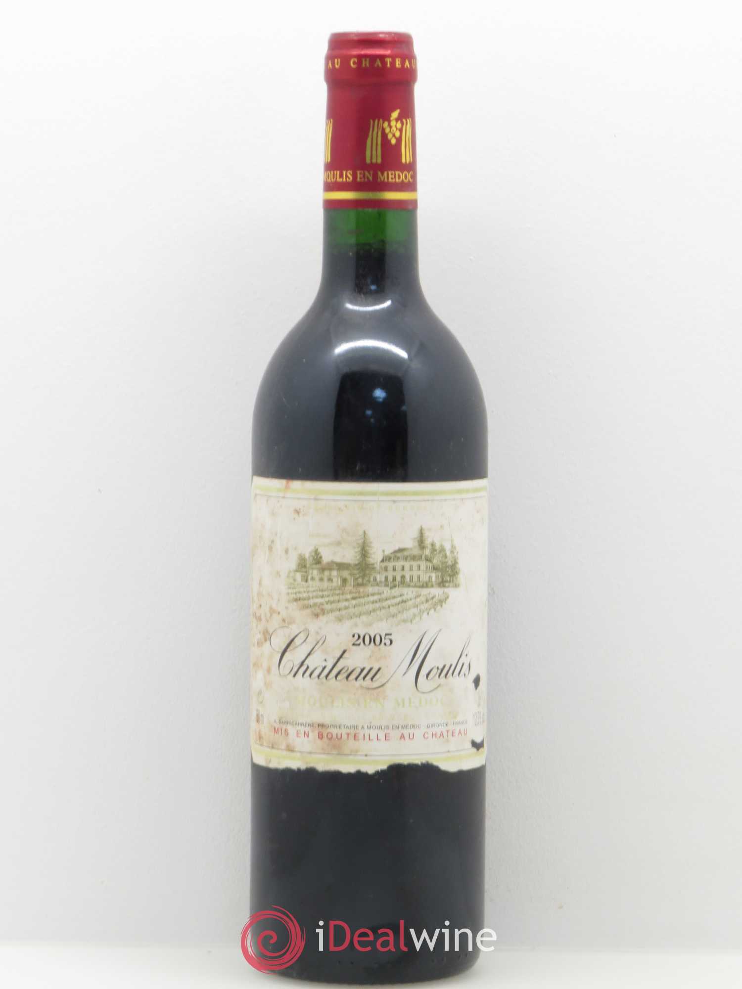 Château Moulis Château Moulis 2005 - Posten von 1 Flasche - 0