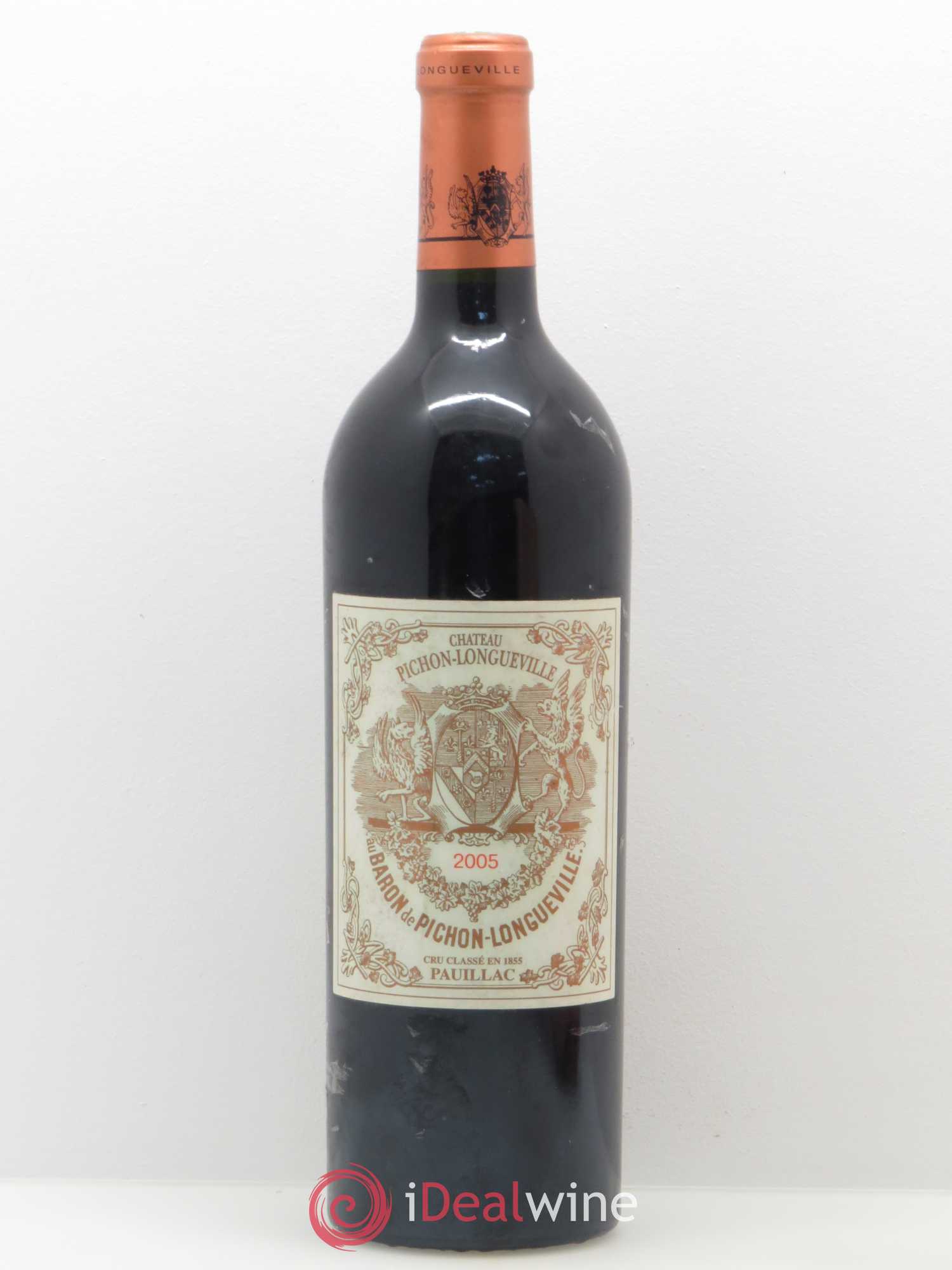 Pichon Longueville Baron 2ème Grand Cru Classé 2005 - Lot de 1 bouteille - 0