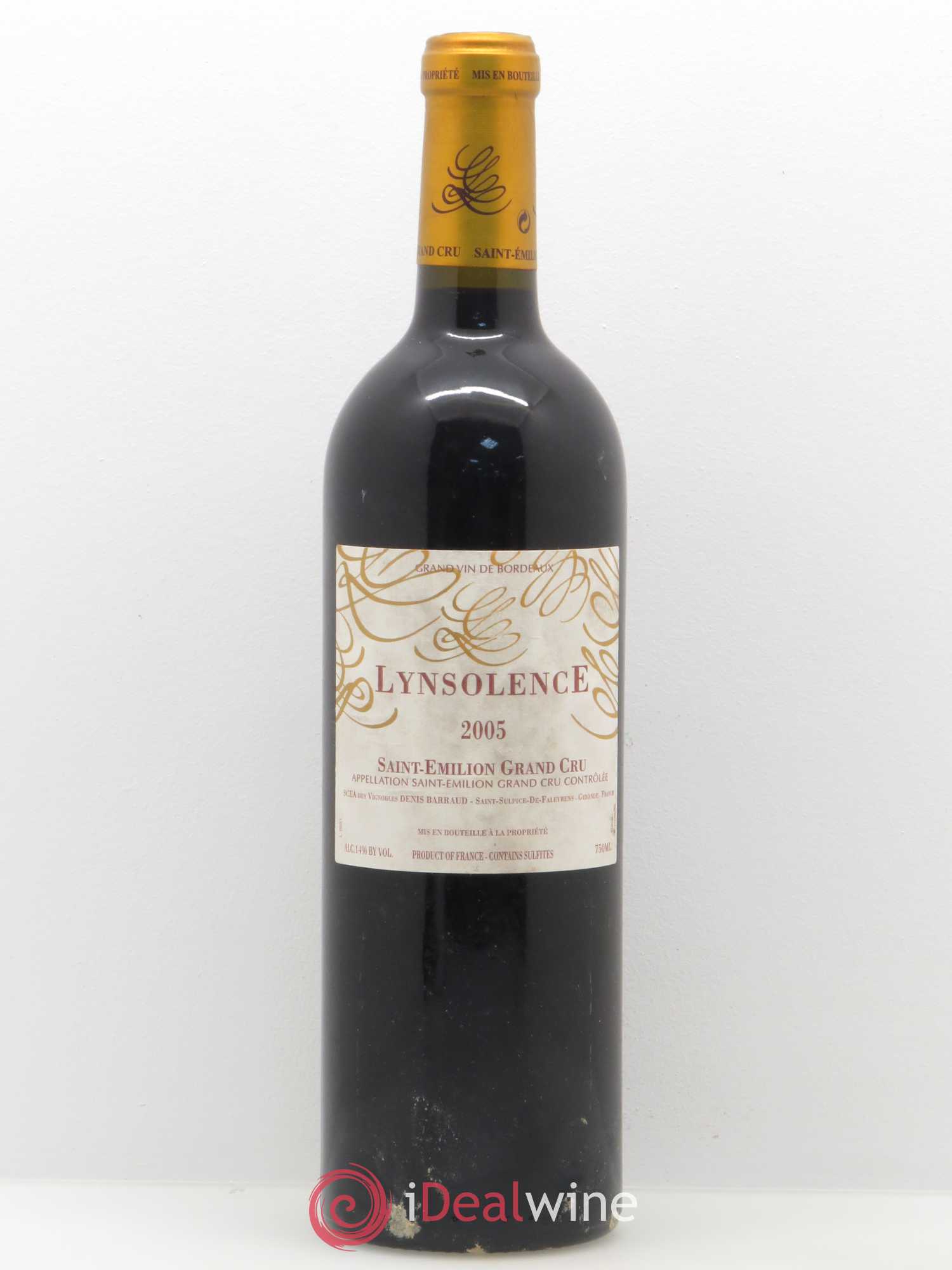 Lynsolence 2005 - Lot de 1 bouteille - 0