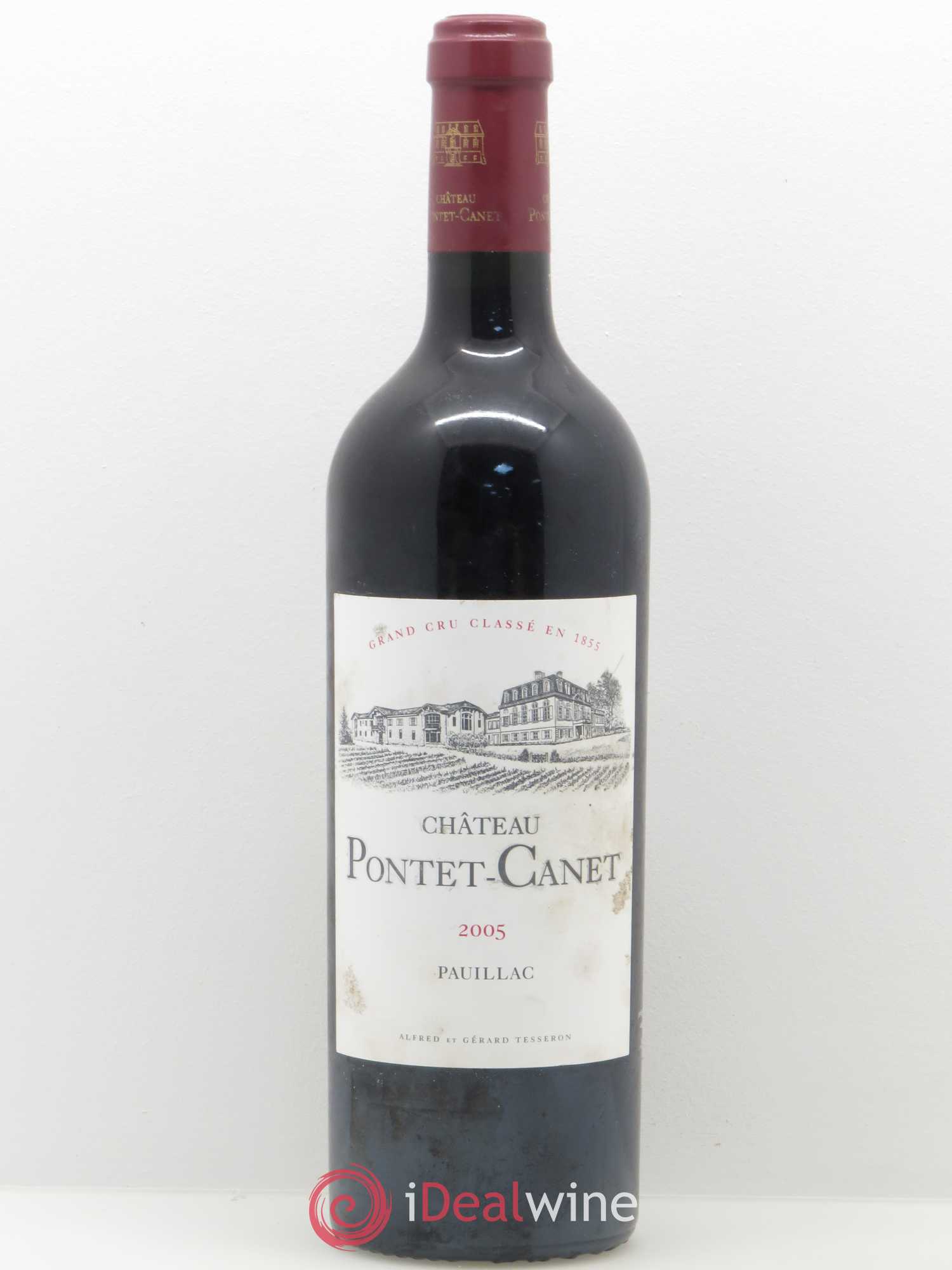 Château Pontet Canet 5ème Grand Cru Classé 2005 - Lot de 1 bouteille - 0