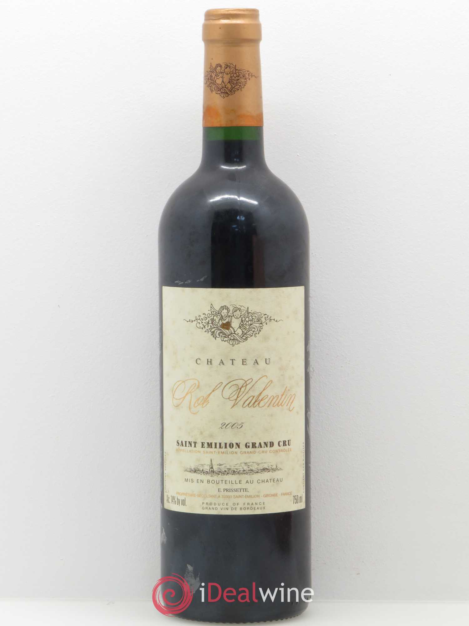 Château Rol Valentin Grand Cru Classé 2005 - Lot de 1 bouteille - 0