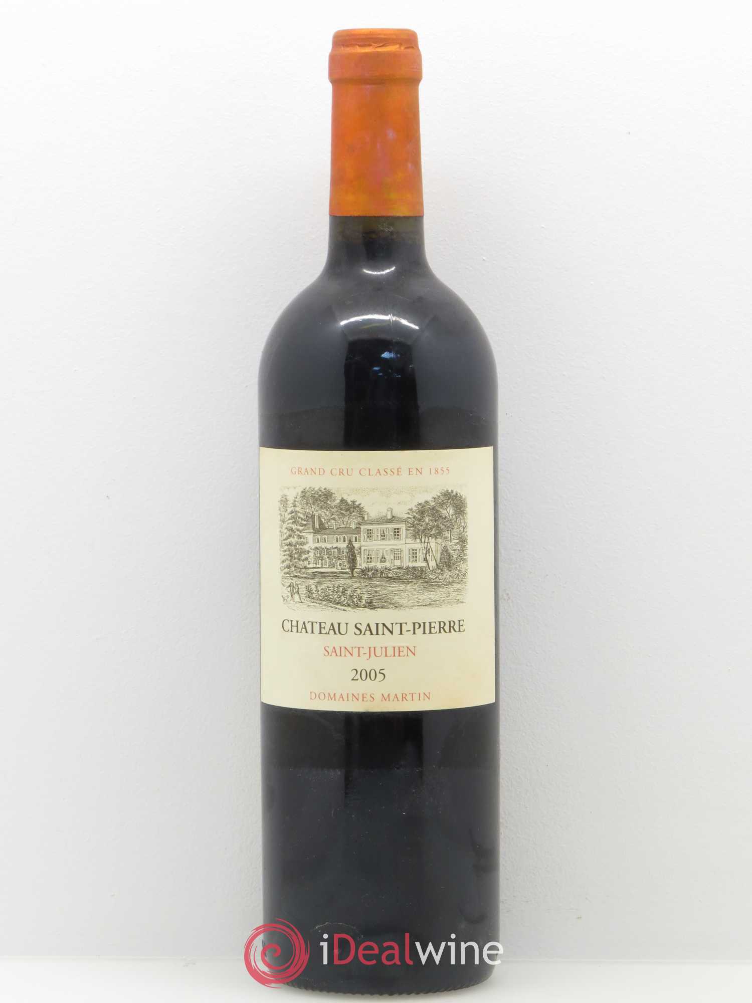 Château Saint-Pierre 4ème Grand Cru Classé 2005 - Lot de 1 bouteille - 0