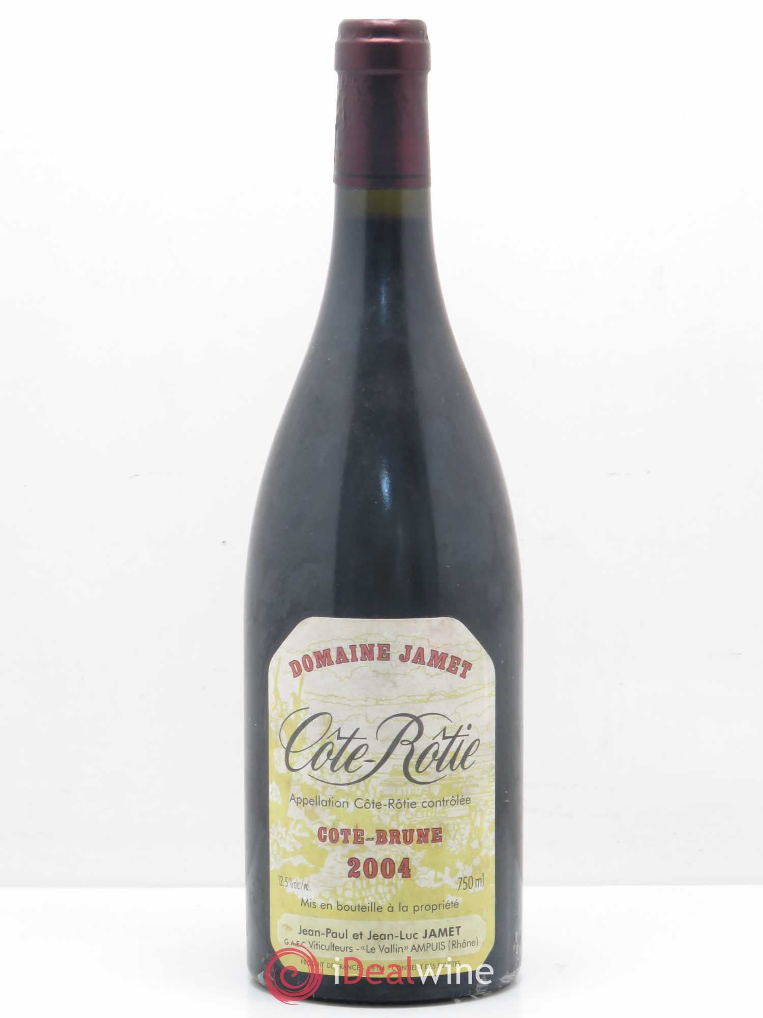 Côte-Rôtie Côte Brune Jamet (Domaine) 2004 - Lot de 1 bouteille - 0