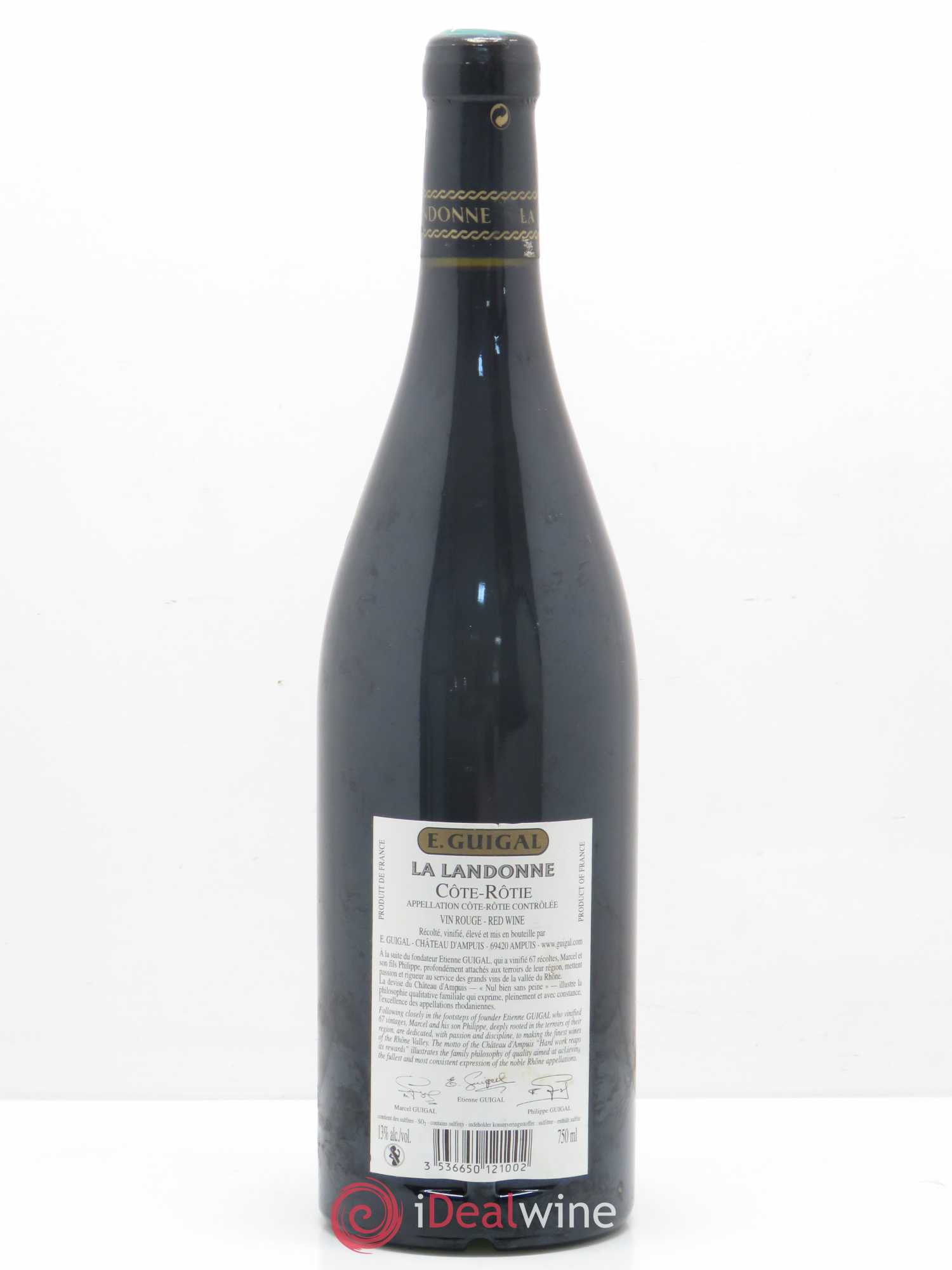Côte-Rôtie La Landonne Guigal 2004 - Lot de 1 bouteille - 1