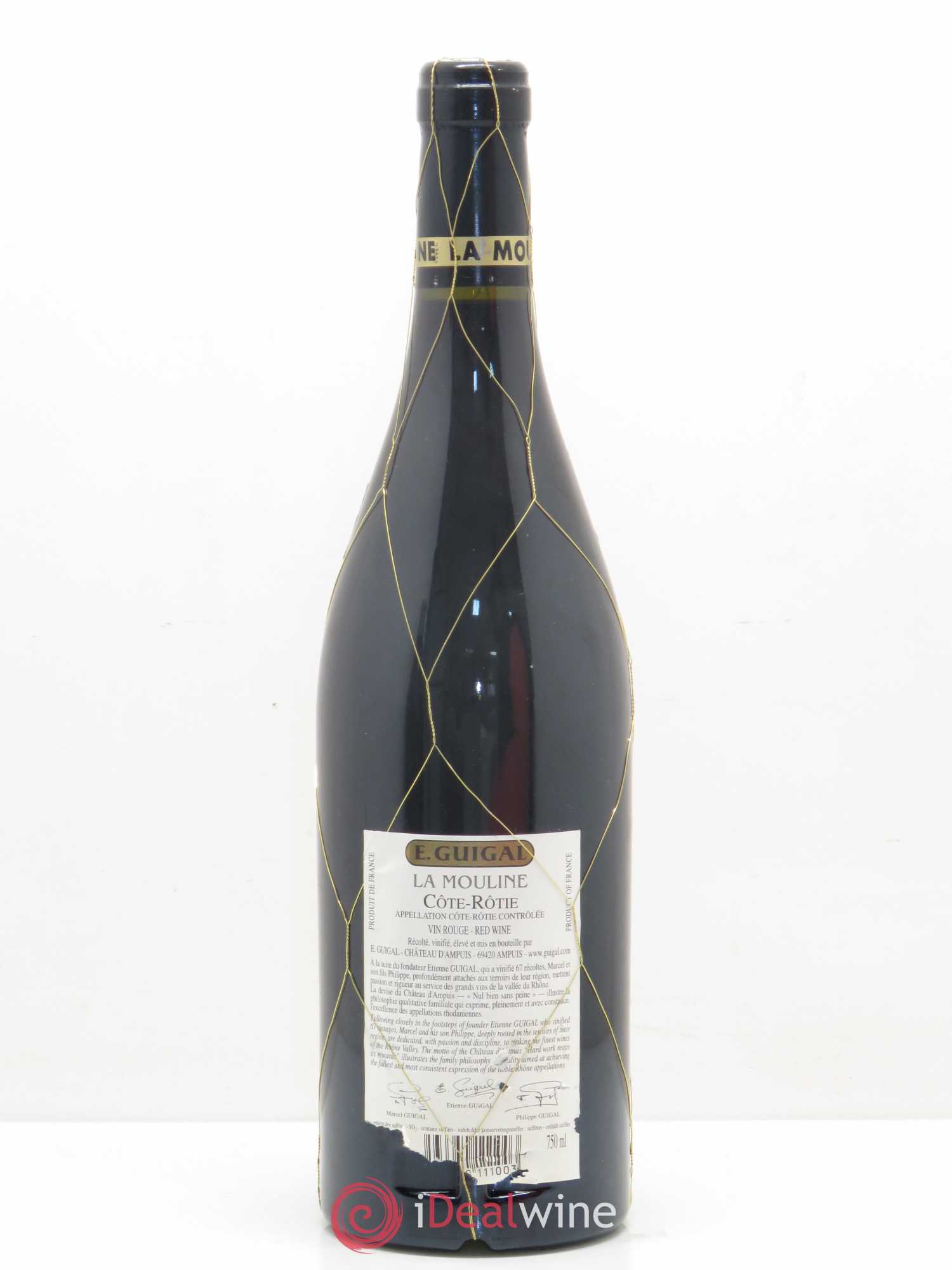 Côte-Rôtie La Mouline Guigal 2004 - Lot de 1 bouteille - 1