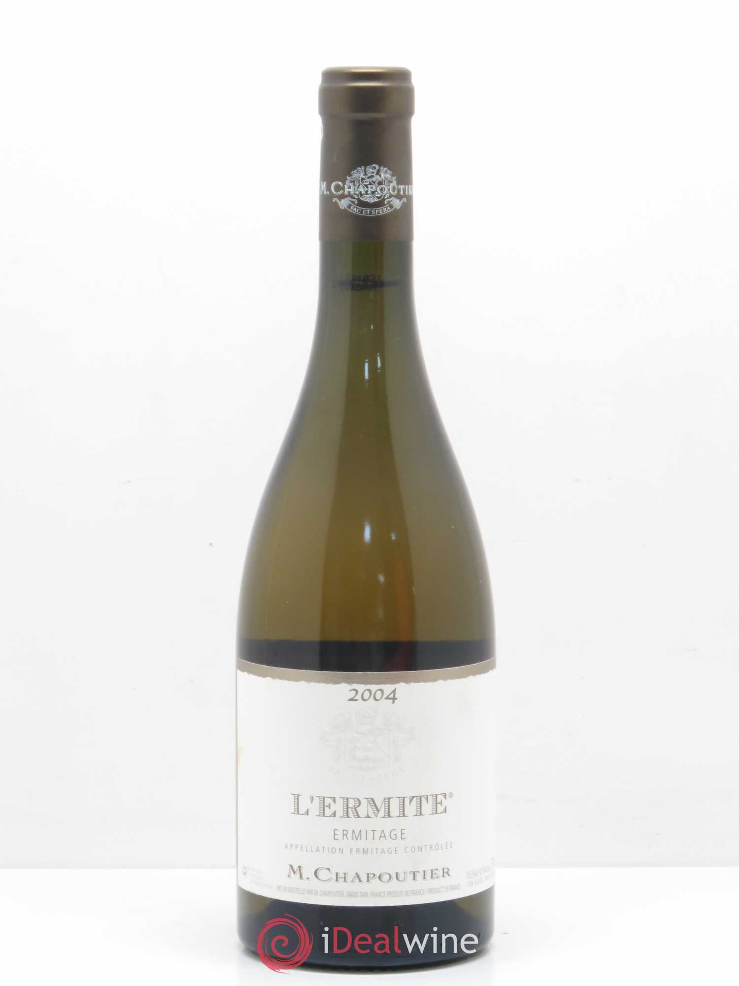 Hermitage Ermitage l'Ermite Chapoutier 2004 - Lot de 1 bouteille - 0