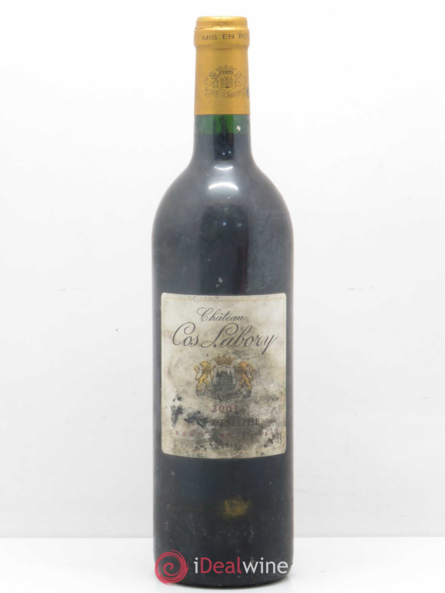 Château Cos Labory 5ème Grand Cru Classé 2003 - Lot de 1 bouteille - 0