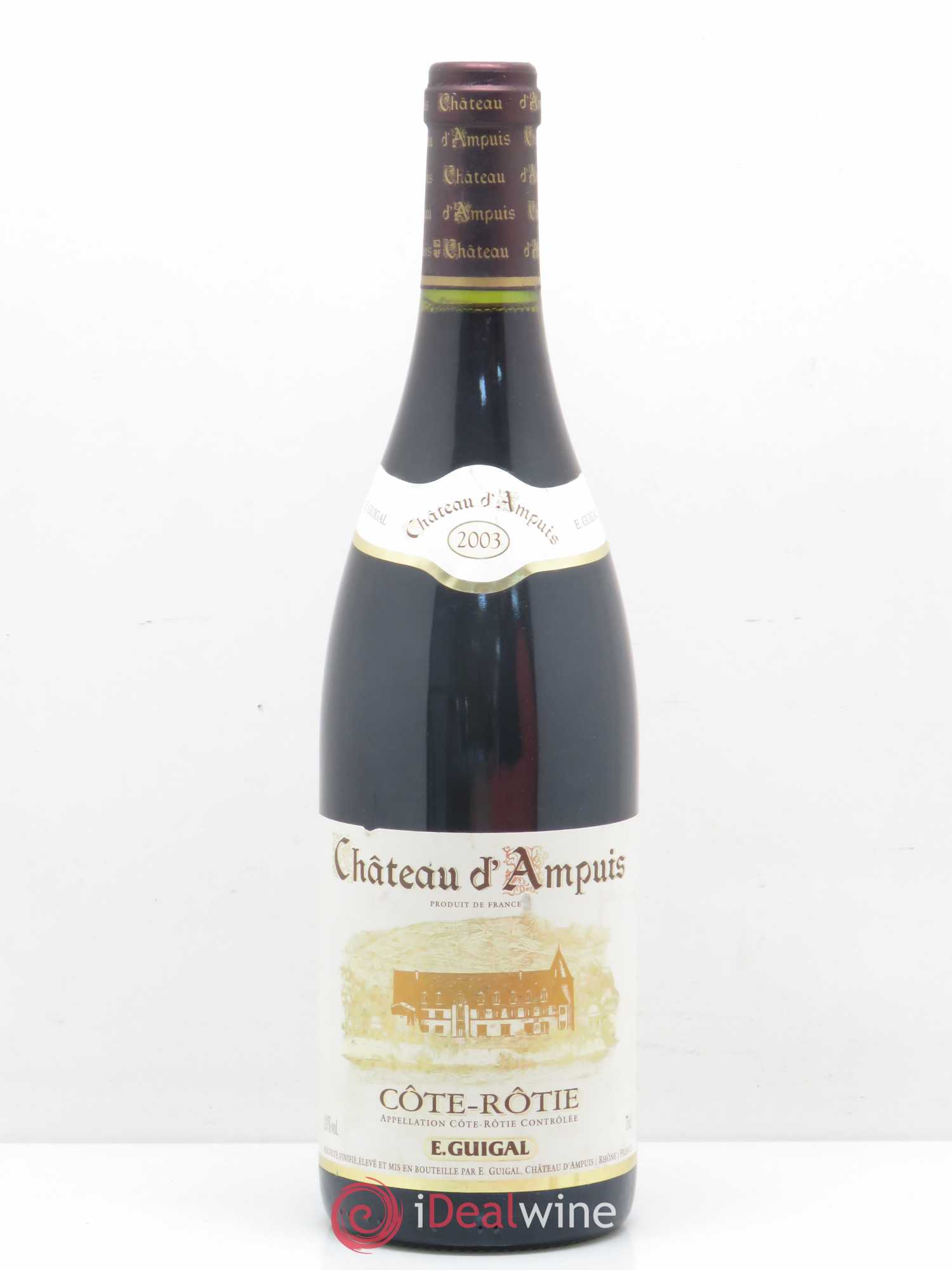 Côte-Rôtie Château d'Ampuis Guigal 2003 - Lot de 1 bouteille - 0