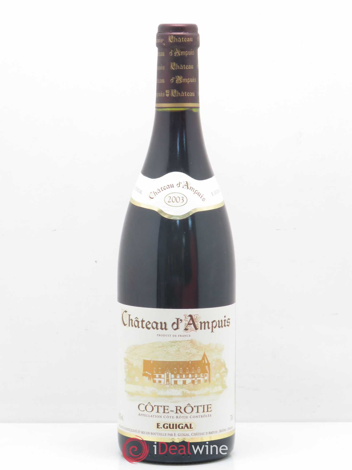 Côte-Rôtie Château d'Ampuis Guigal 2003 - Lot de 1 bouteille - 0