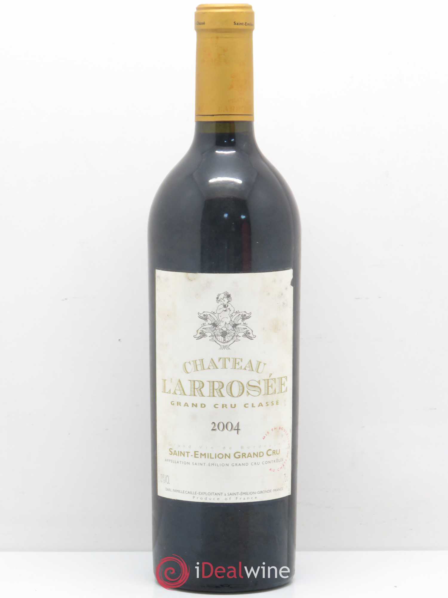 Château l' Arrosée Grand Cru Classé 2004 - Lot de 1 bouteille - 0
