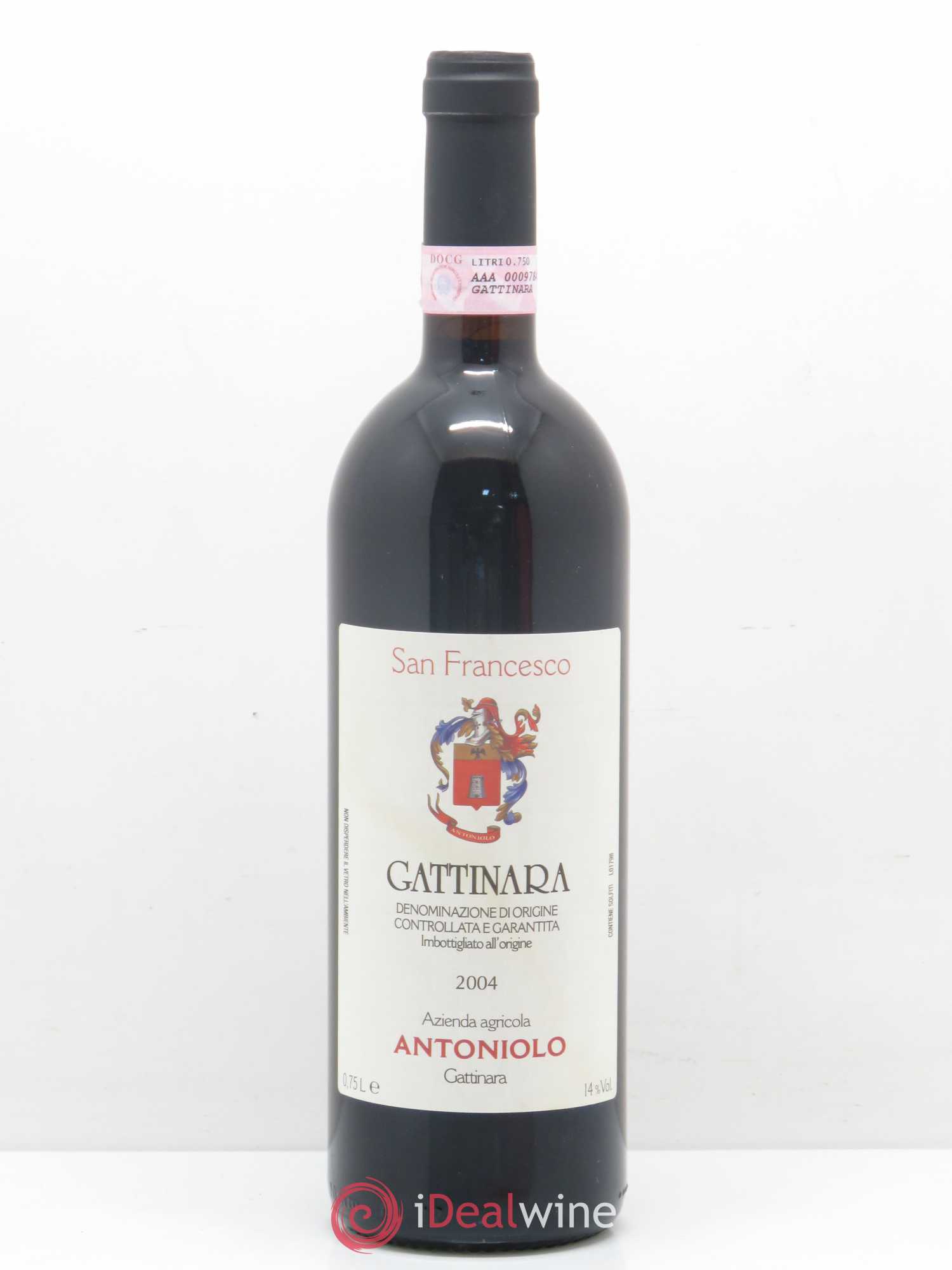 Gattinara DOCG San francesco Antoniolo 2004 - Posten von 1 Flasche - 0