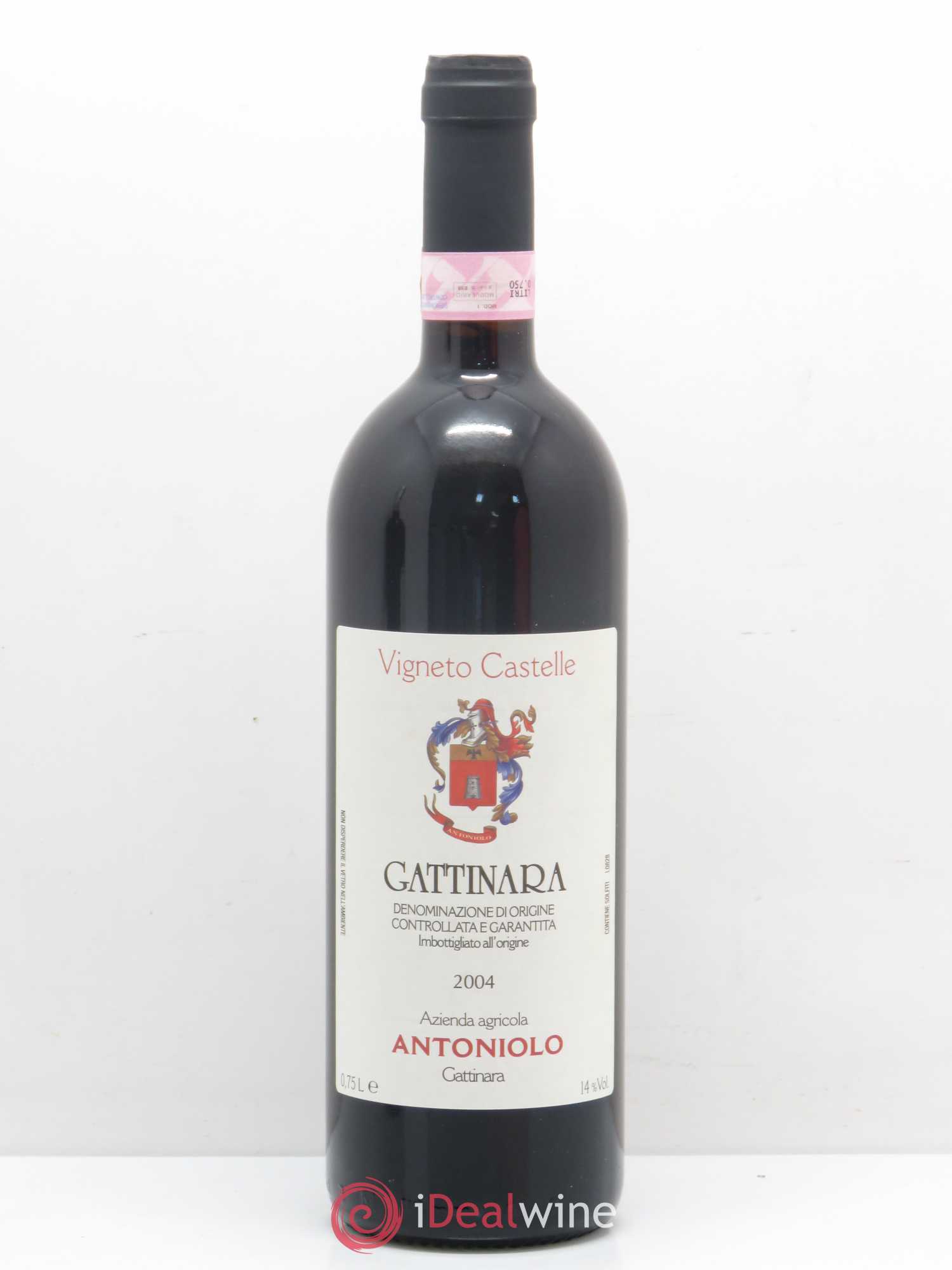 Gattinara DOCG Vigneto Castelle Antoniolo 2004 - Posten von 1 Flasche - 0