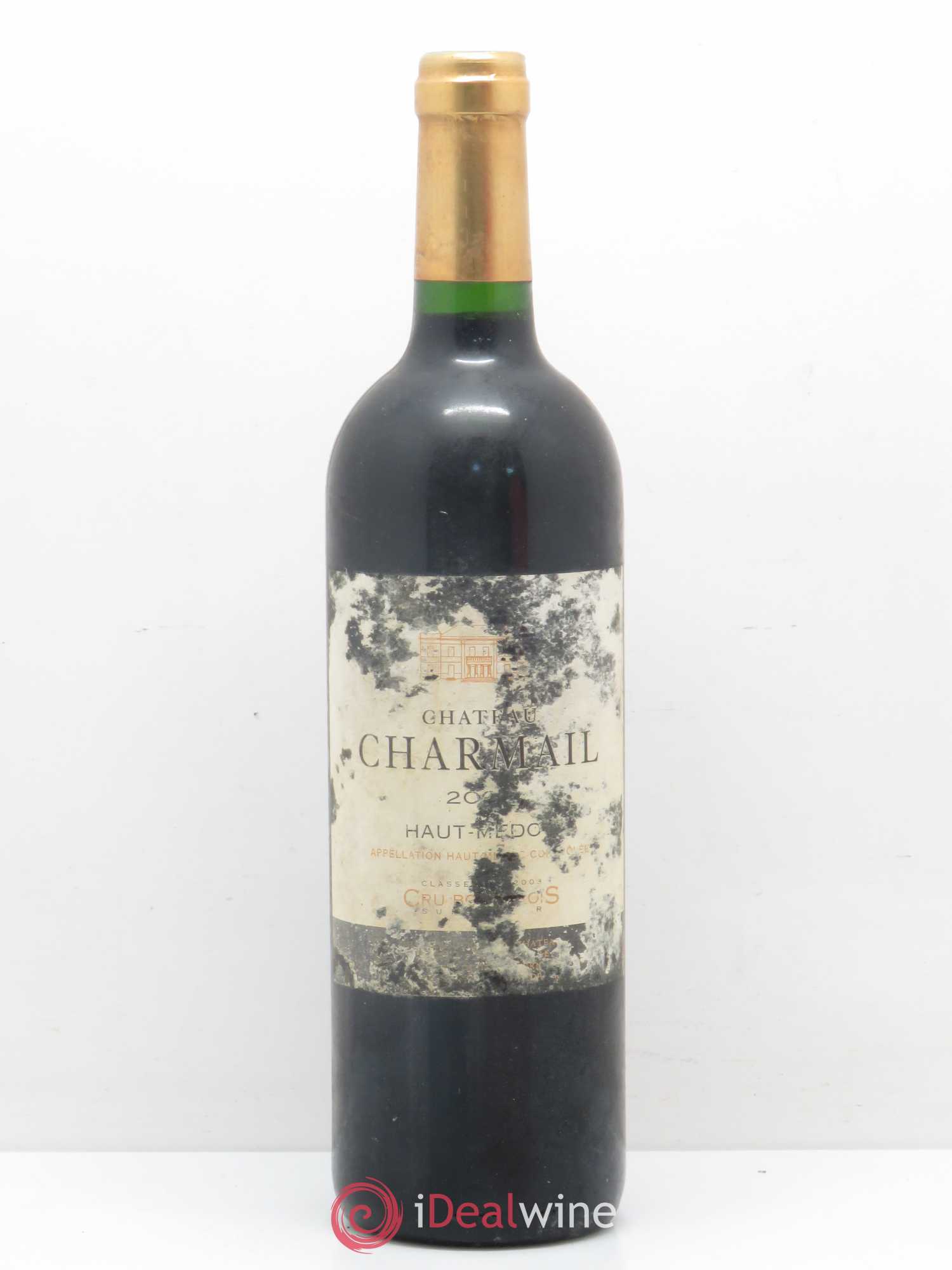 Château Charmail Cru Bourgeois 2004 - Lot de 1 bouteille - 0