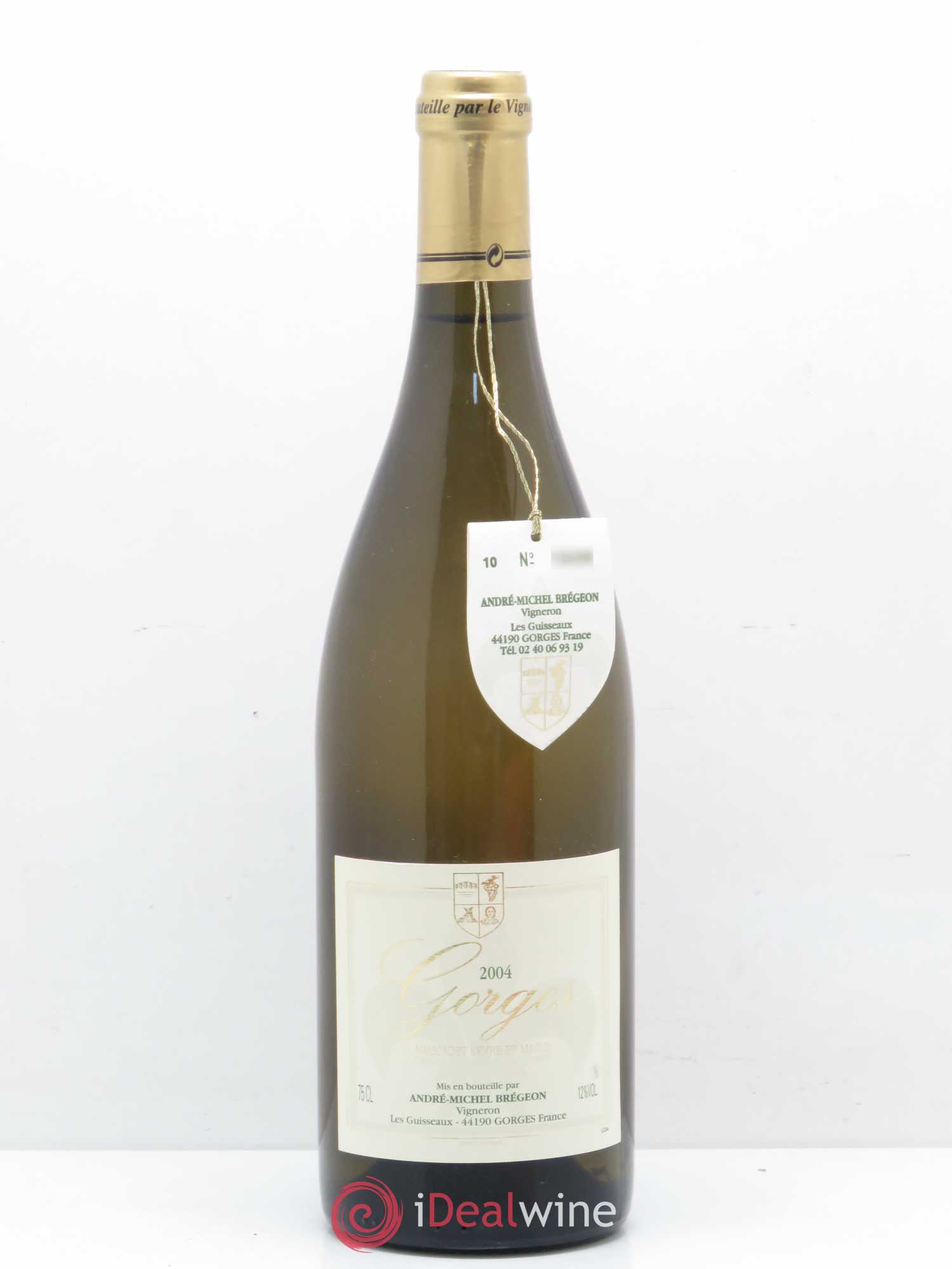 Muscadet Gorges - Bregeon 2004 - Posten von 1 Flasche - 0