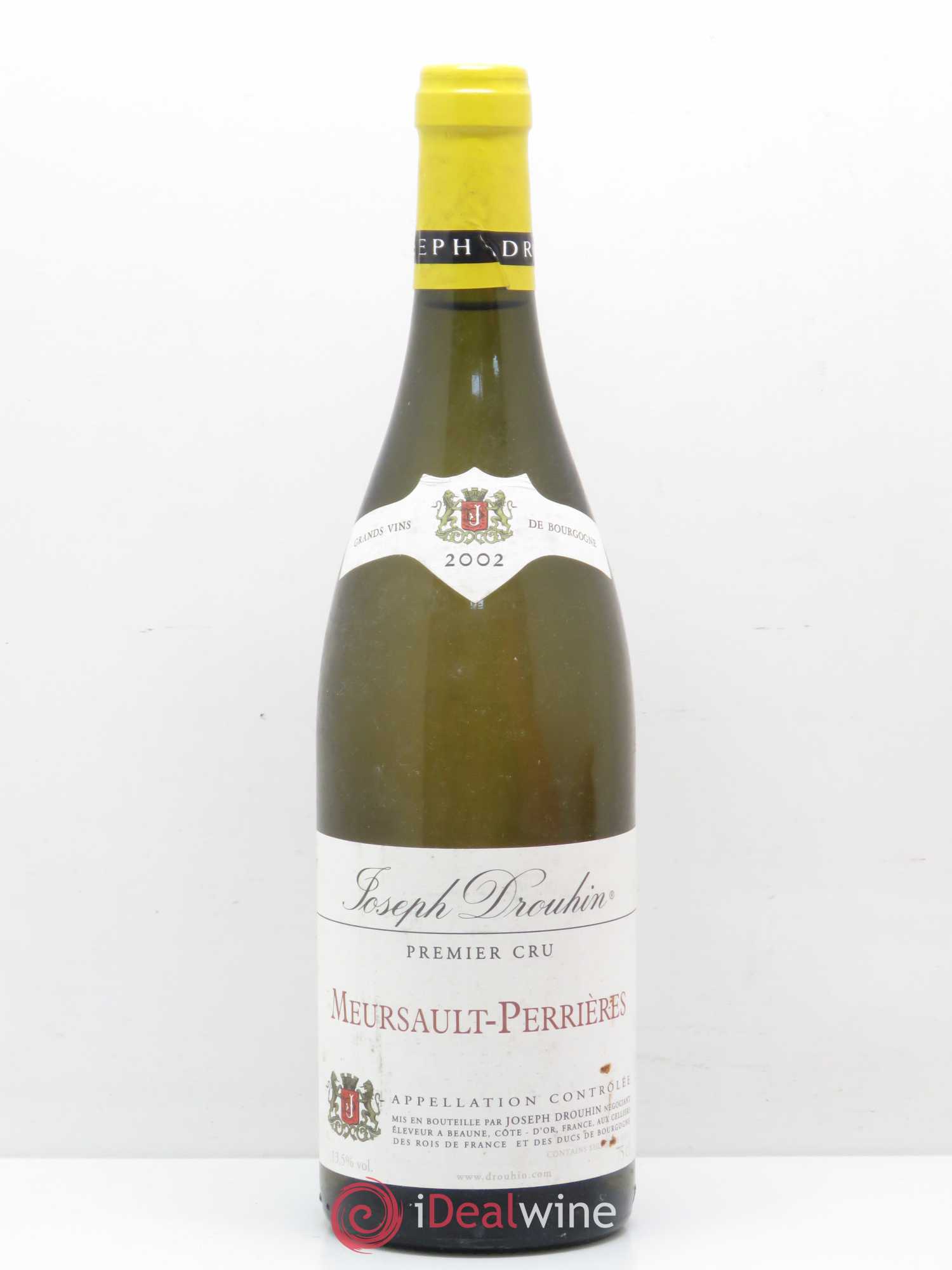 Meursault 1er Cru Perrières Joseph Drouhin 2002 - Lot de 1 bouteille - 0