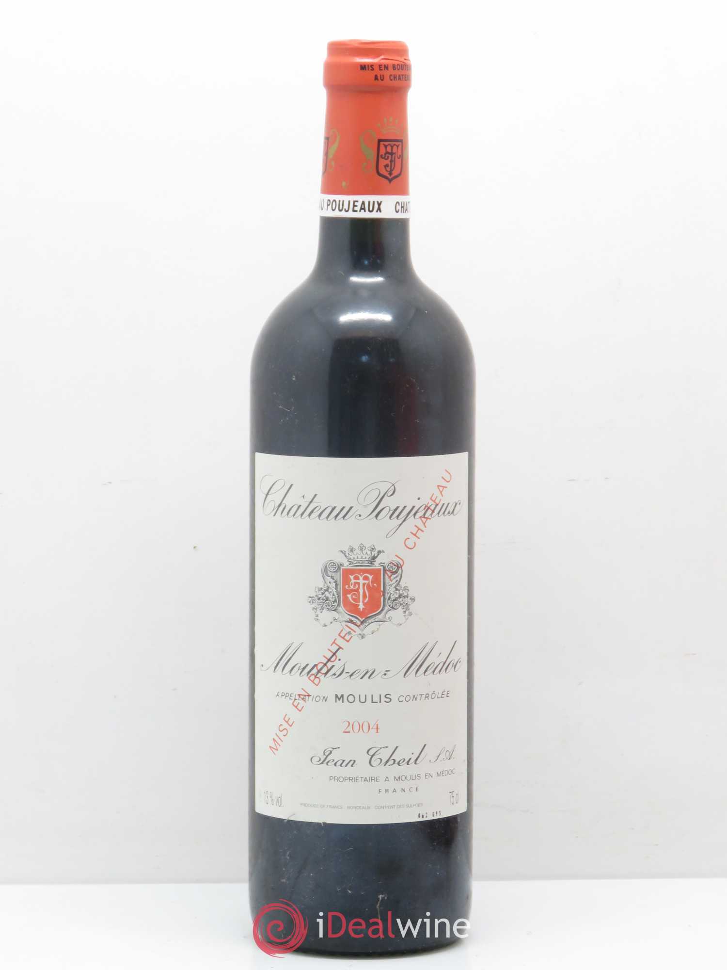 Château Poujeaux 2004 - Lot de 1 bouteille - 0