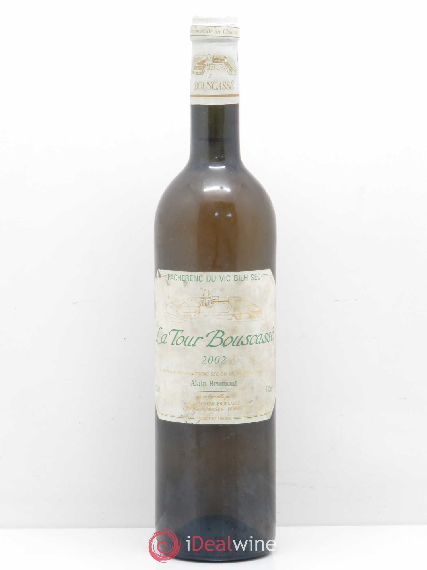 Pacherenc du Vic-Bilh La Tour Bouscassé Brumont (Sec) 2002 - Posten von 1 Flasche - 0
