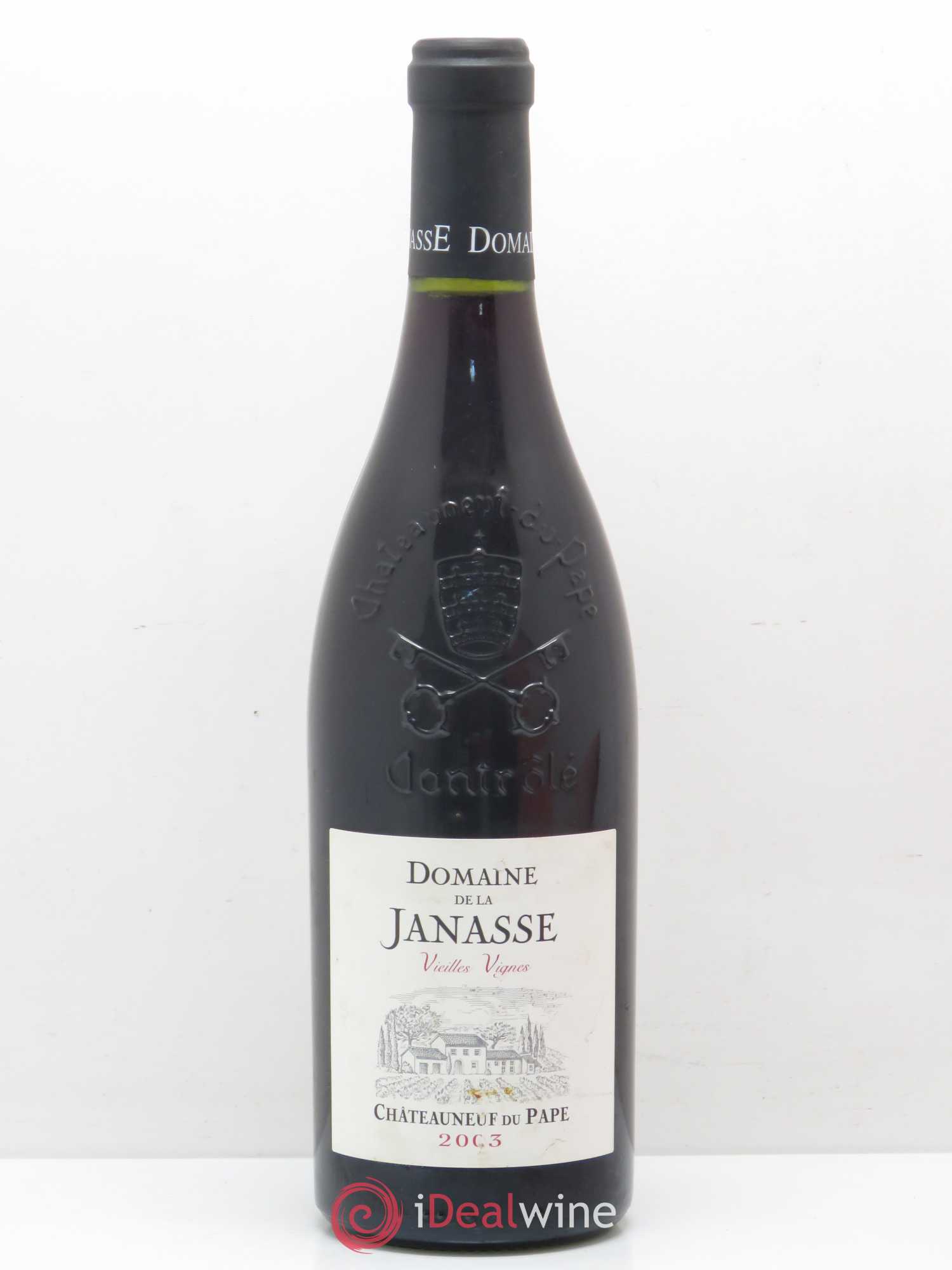 Châteauneuf-du-Pape Cuvée Vieilles Vignes La Janasse (Domaine de) 2003 - Lot de 1 bouteille - 0