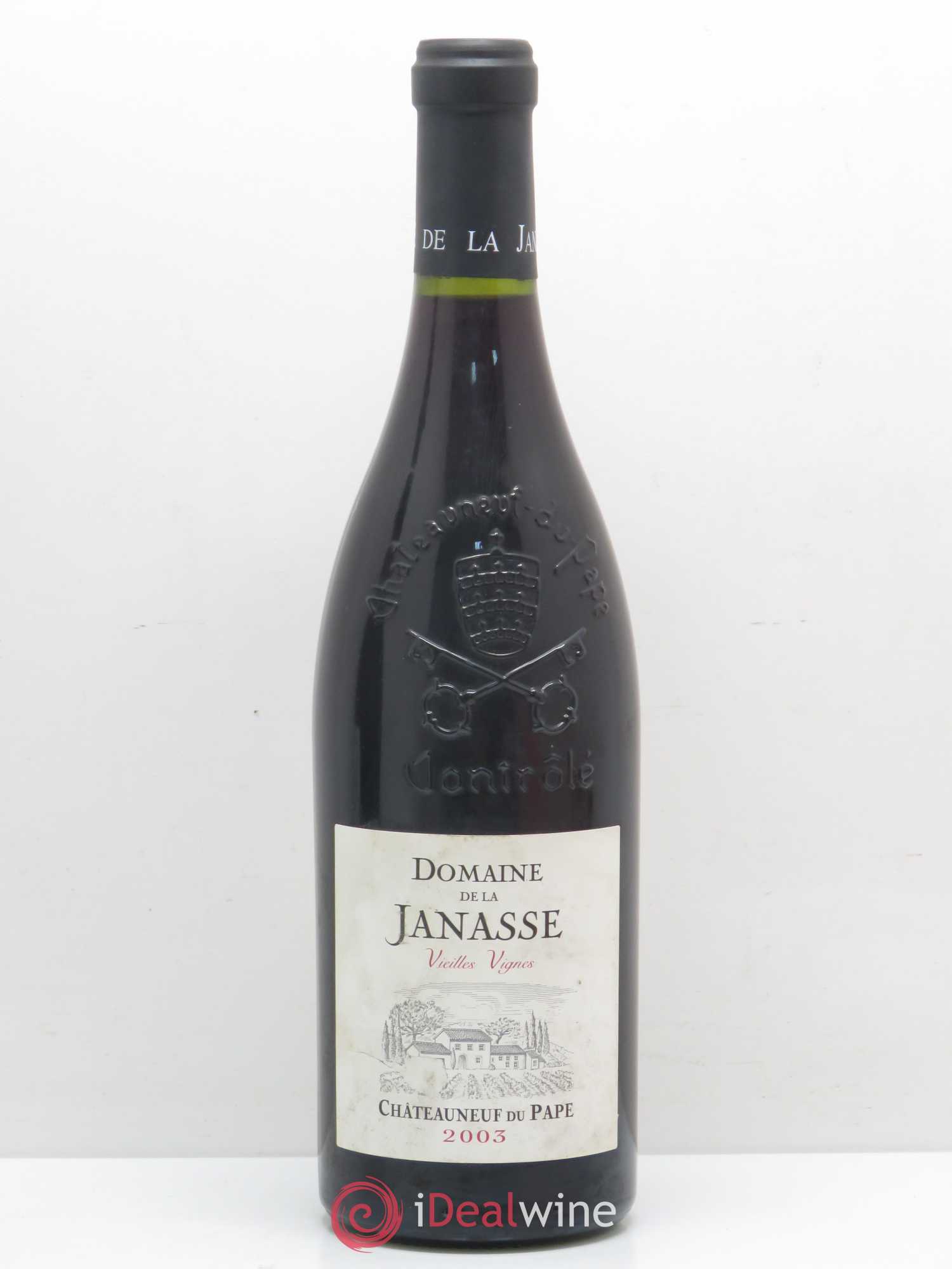 Châteauneuf-du-Pape Cuvée Vieilles Vignes La Janasse (Domaine de) 2003 - Lot de 1 bouteille - 0