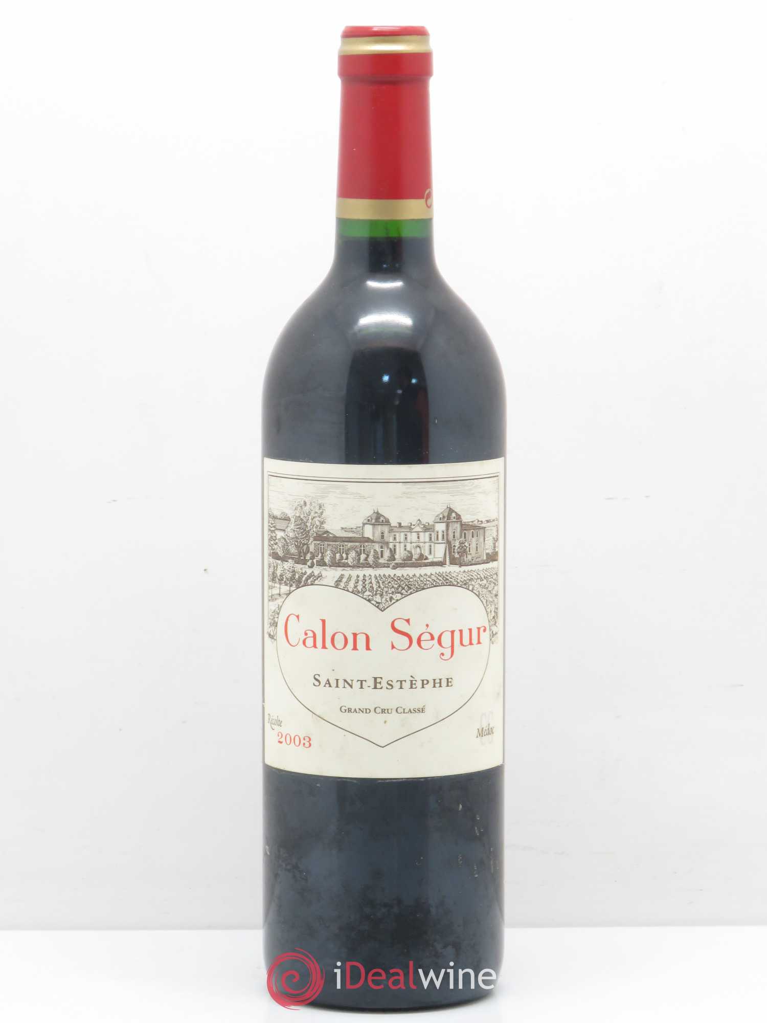 Château Calon Ségur 3ème Grand Cru Classé 2003 - Lot de 1 bouteille - 0