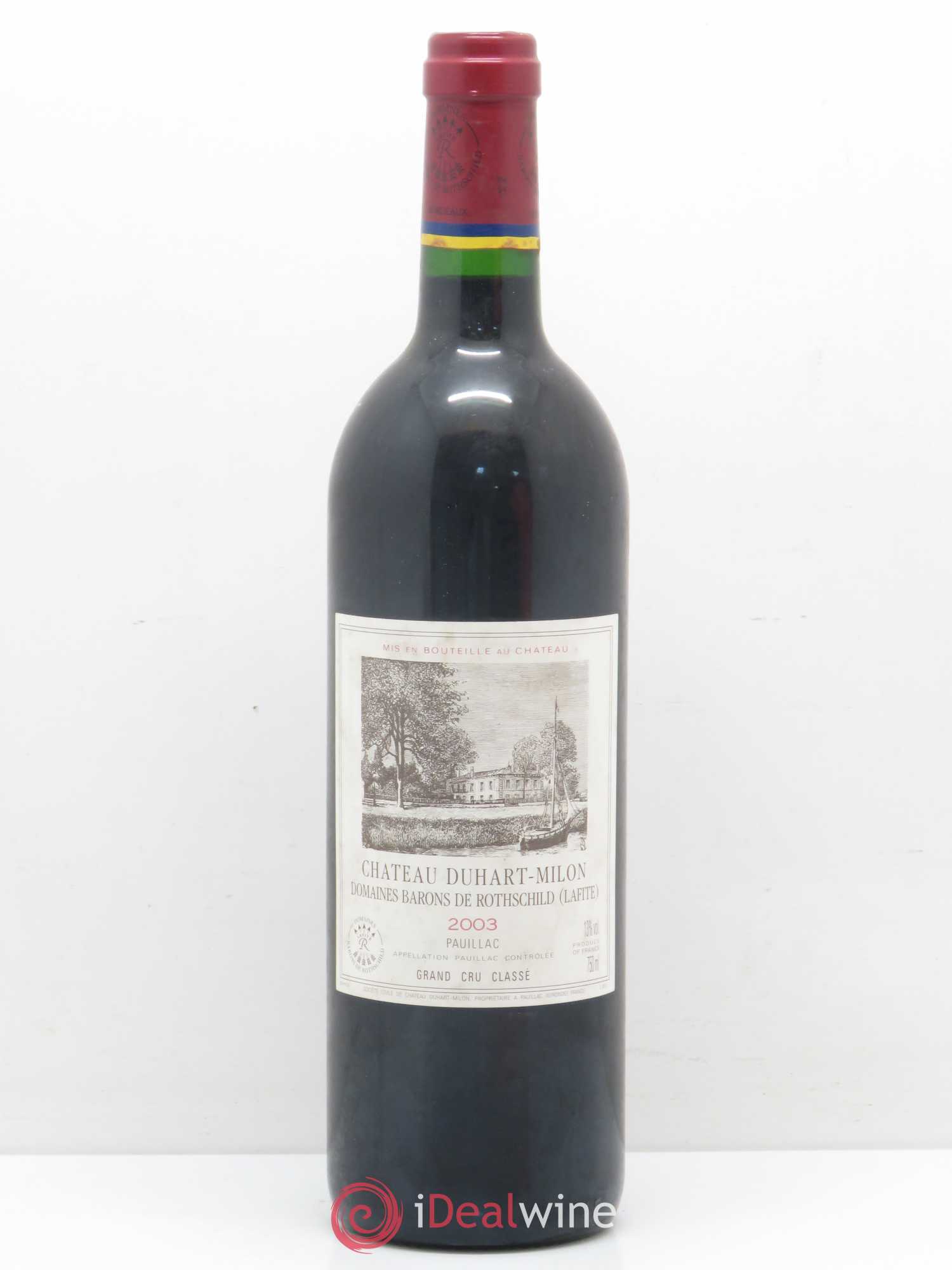 Château Duhart-Milon 4ème Grand Cru Classé 2003 - Lot de 1 bouteille - 0
