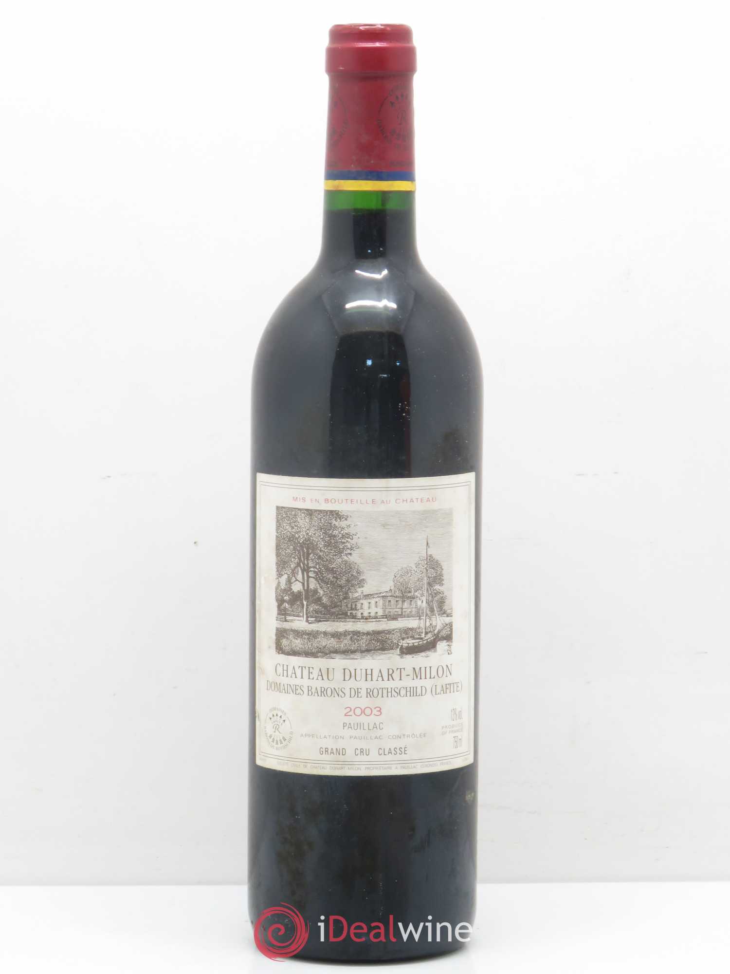 Château Duhart-Milon 4ème Grand Cru Classé 2003 - Lot de 1 bouteille - 0