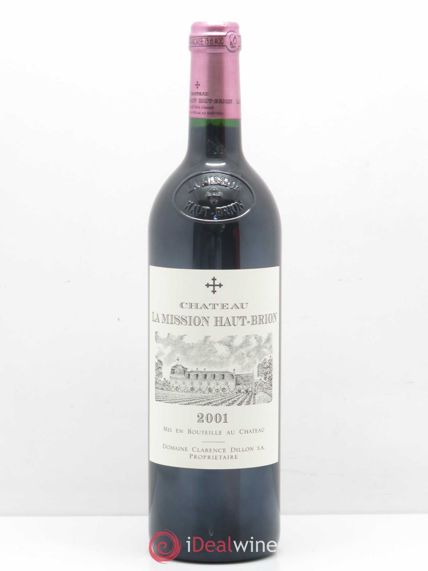 Château la Mission Haut-Brion Cru Classé de Graves 2001 - Lot de 1 bouteille - 0