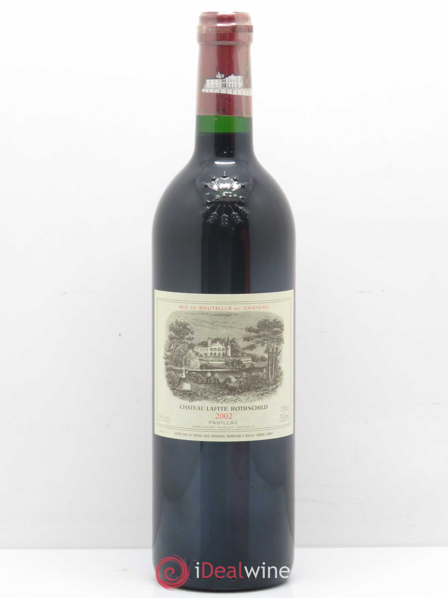 Château Lafite Rothschild 1er Grand Cru Classé 2002 - Lot de 1 bouteille - 0