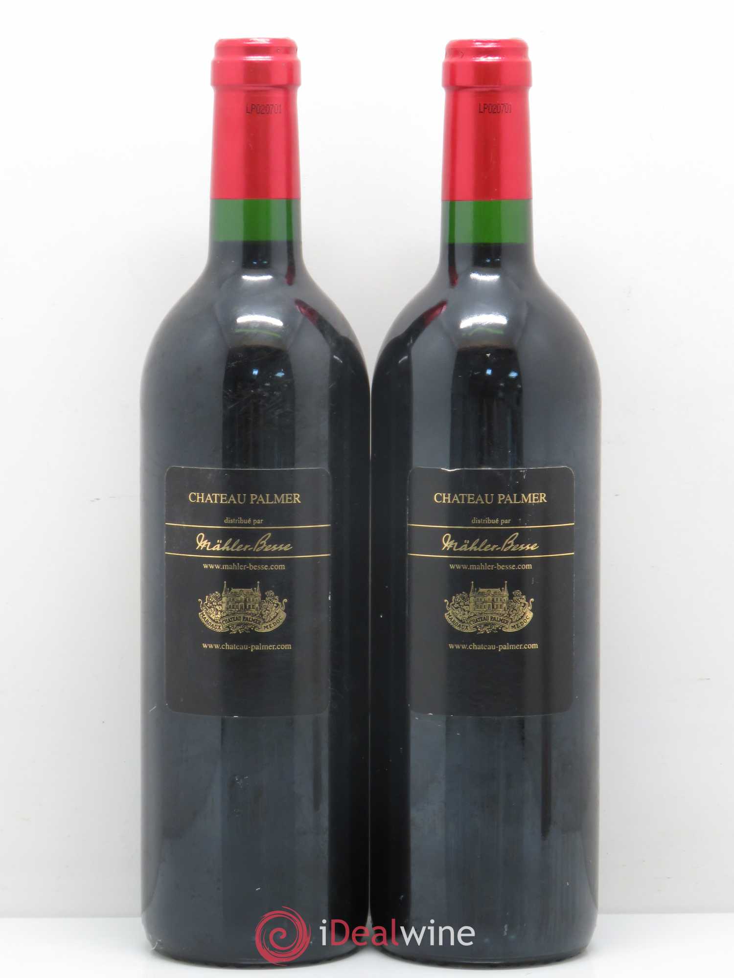 Château Palmer 3ème Grand Cru Classé 2002 - Lot de 2 bouteilles - 1