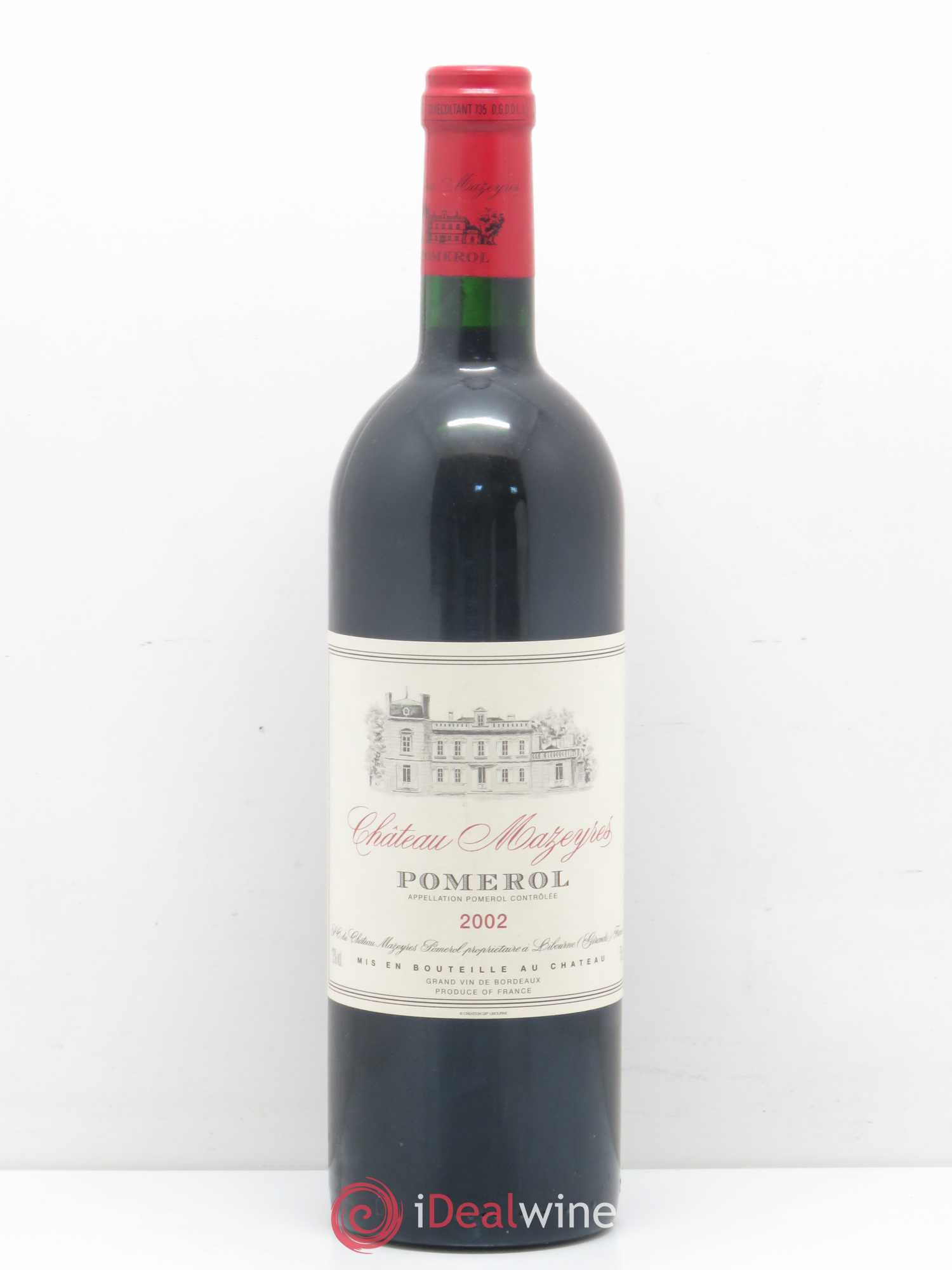 Château Mazeyres 2002 - Lot de 1 bouteille - 0