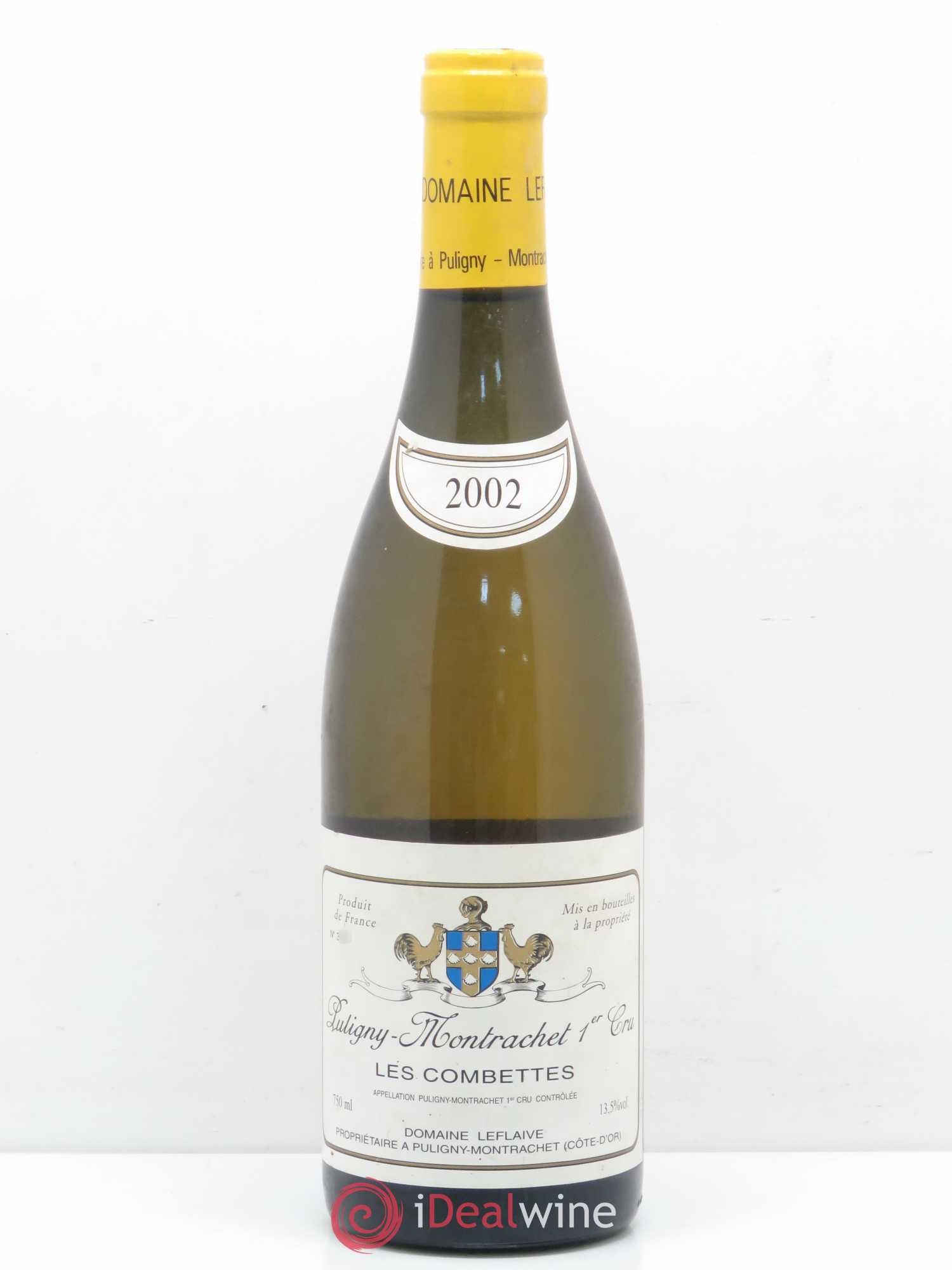 Puligny-Montrachet 1er Cru Les Combettes Leflaive (Domaine) 2002 - Lot de 1 bouteille - 0