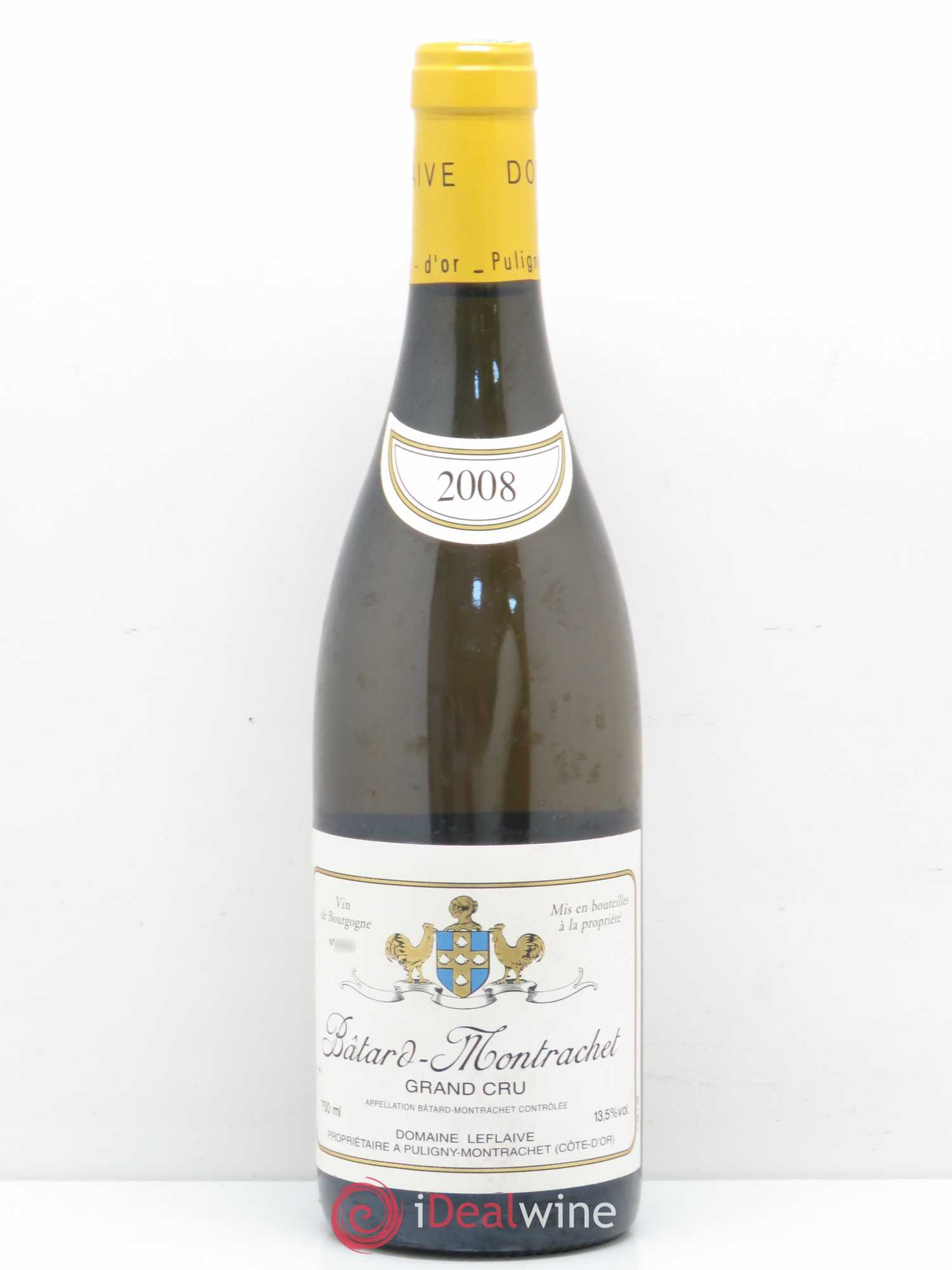 Bâtard-Montrachet Grand Cru Leflaive (Domaine) 2008 - Lot de 1 bouteille - 0