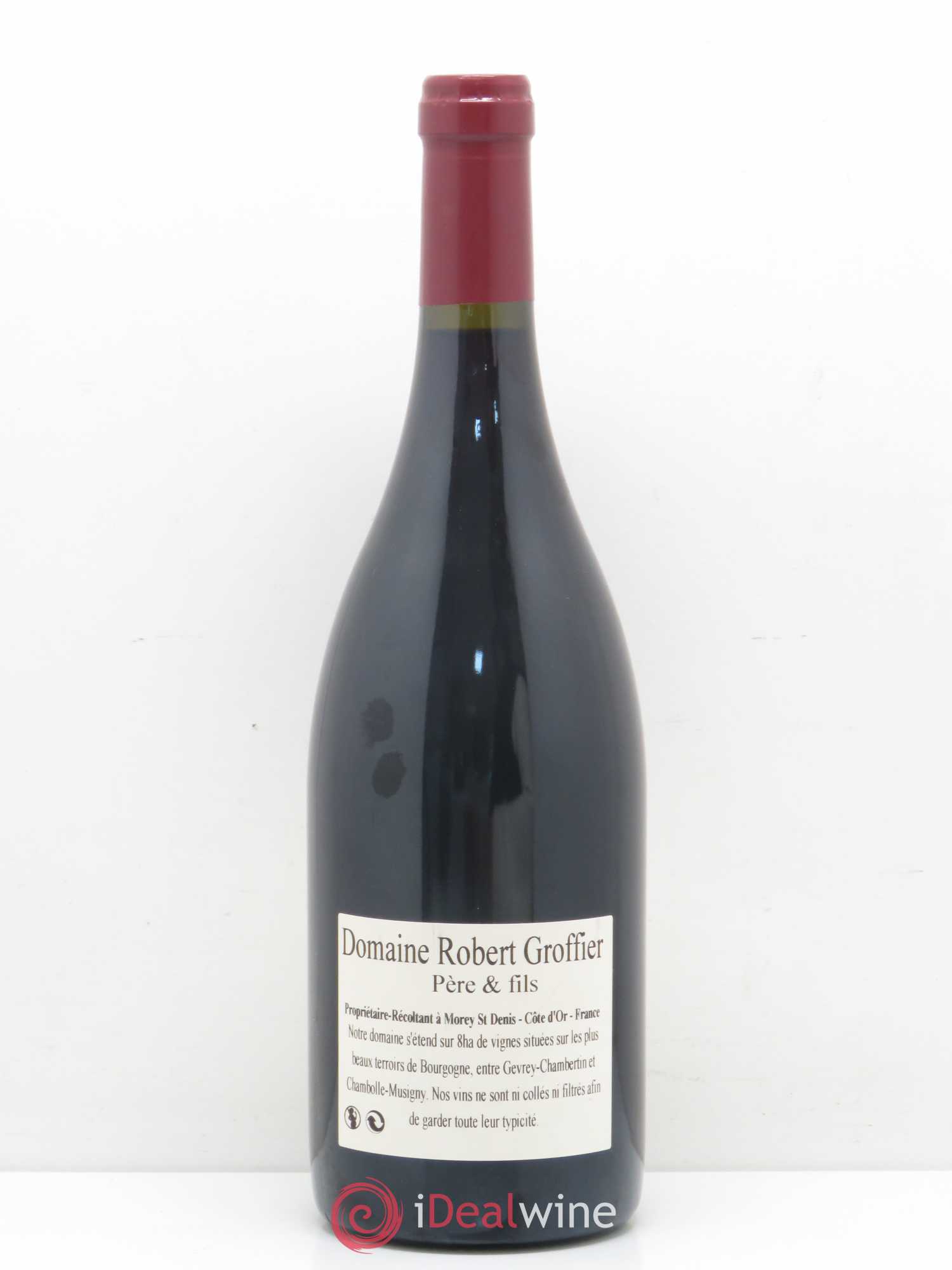 Bonnes-Mares Grand Cru Robert Groffier Père & Fils (Domaine) 2008 - Lot de 1 bouteille - 1
