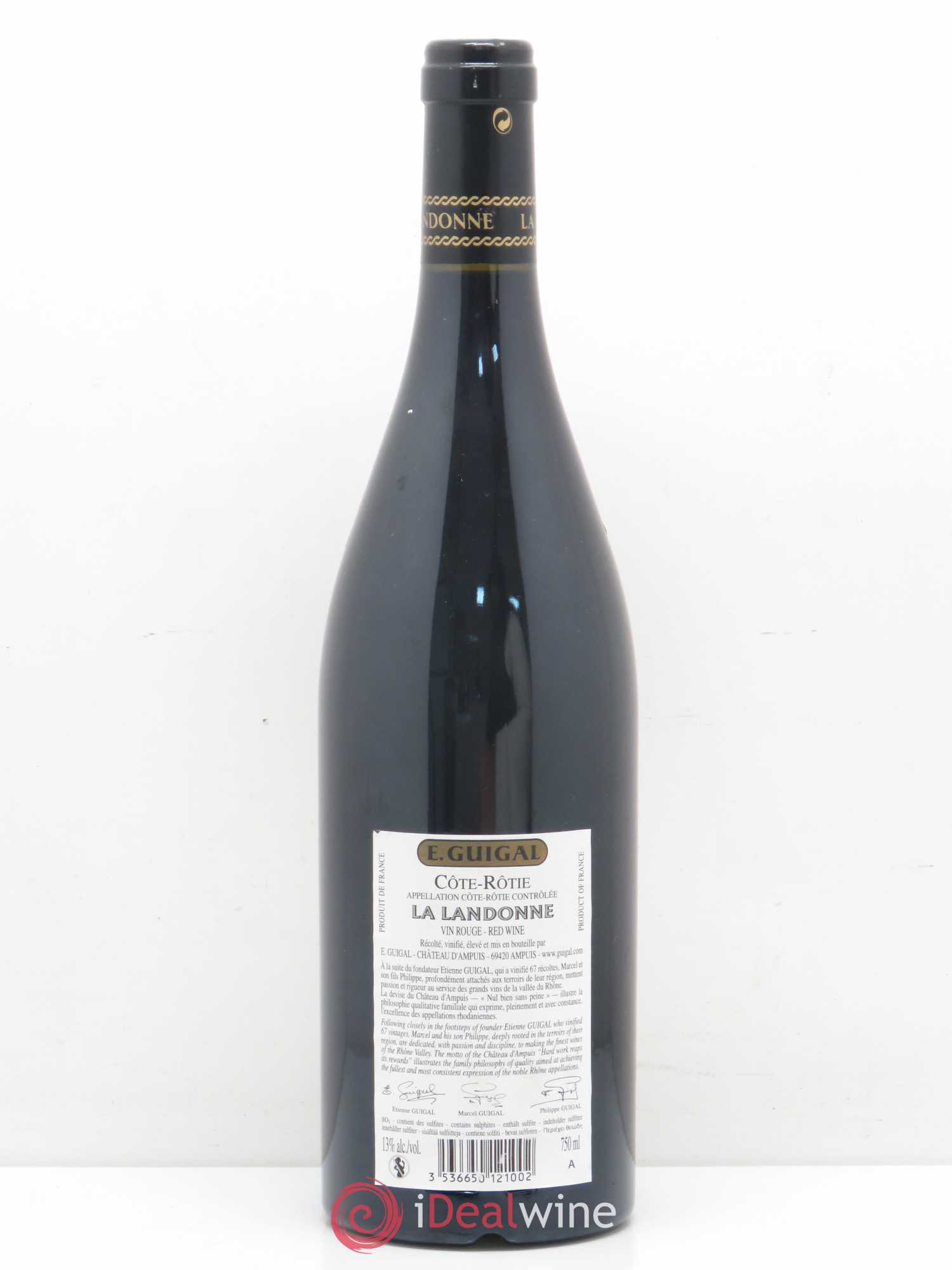 Côte-Rôtie La Landonne Guigal 2008 - Lot de 1 bouteille - 1