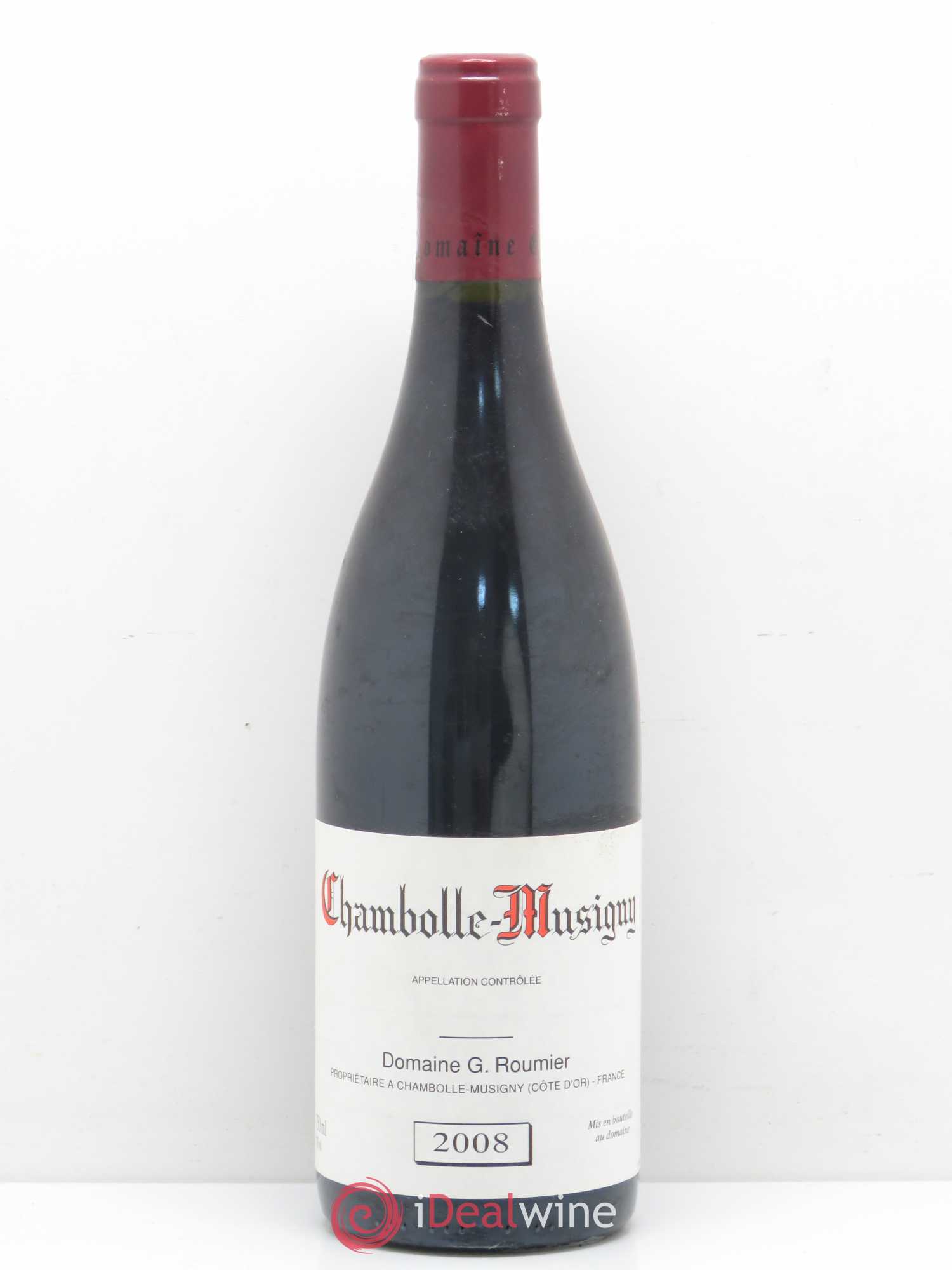 Chambolle-Musigny Georges Roumier (Domaine) 2008 - Lot de 1 bouteille - 0