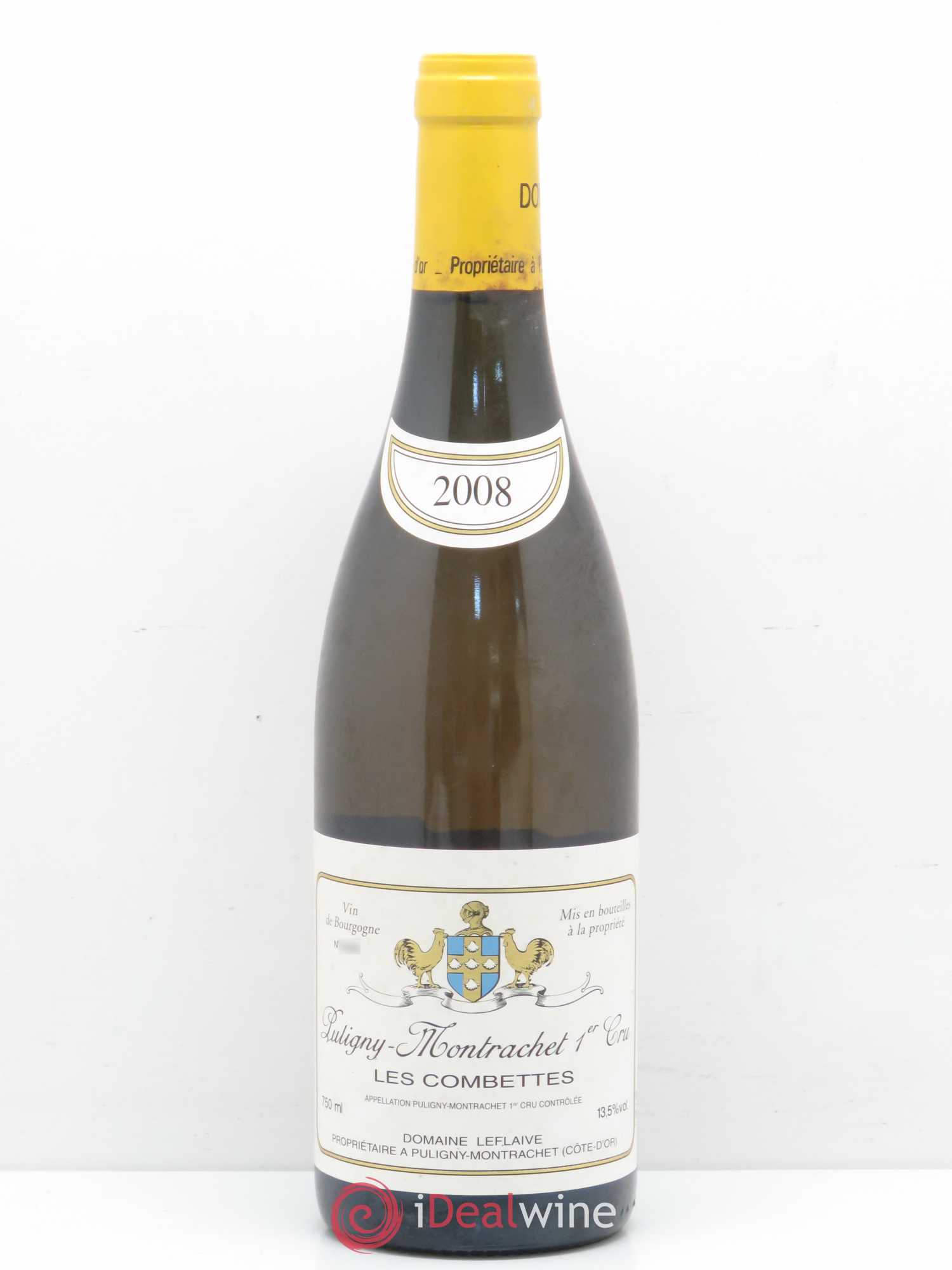 Puligny-Montrachet 1er Cru Les Combettes Leflaive (Domaine) 2008 - Lot de 1 bouteille - 0