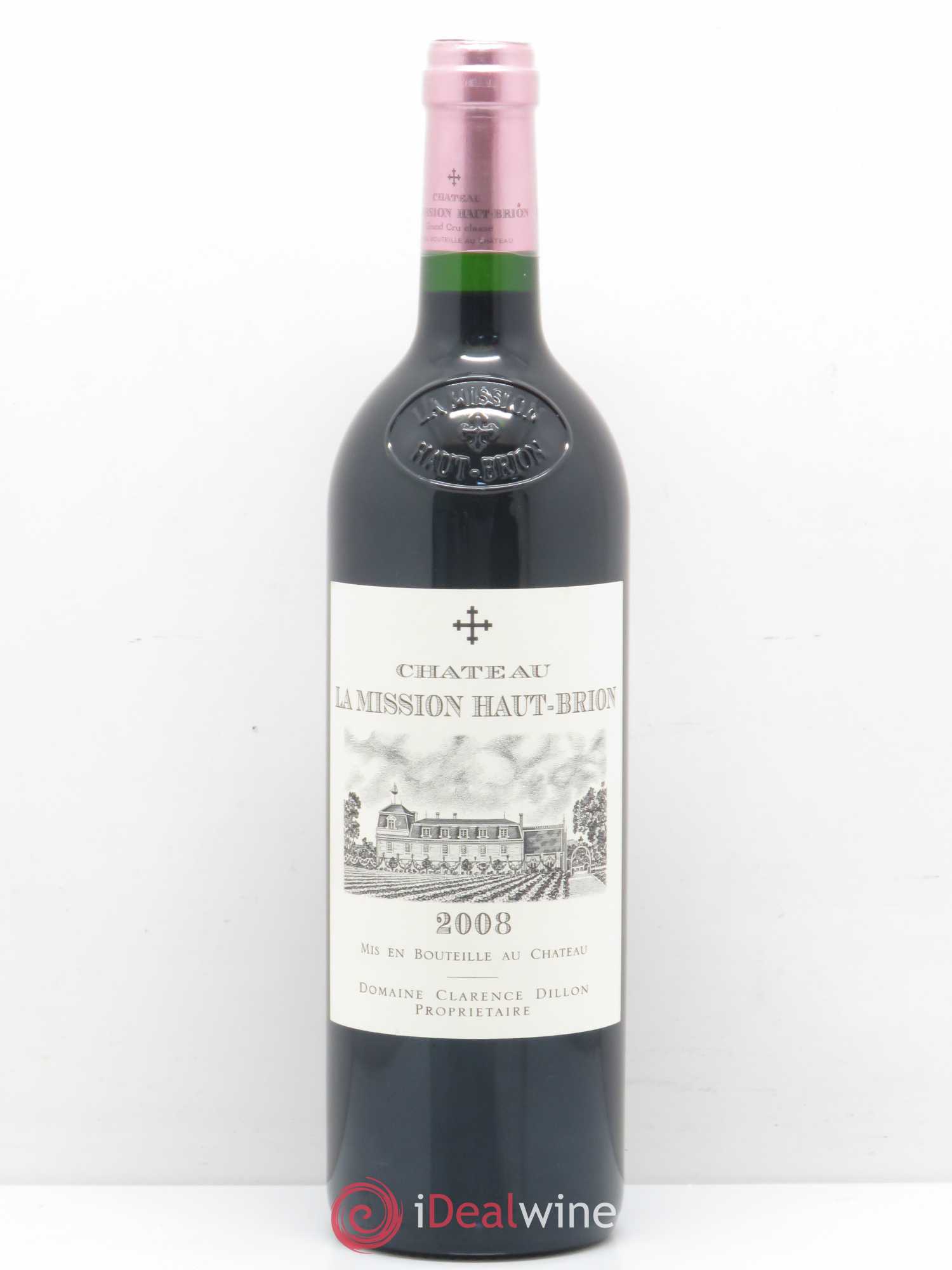 Château la Mission Haut-Brion Cru Classé de Graves 2008 - Lot de 1 bouteille - 0