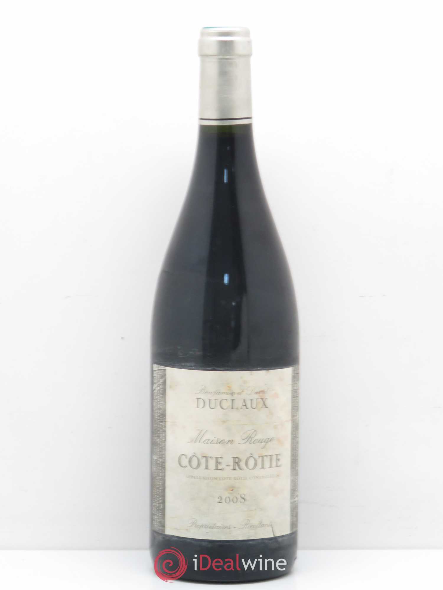 Côte-Rôtie Maison Rouge Domaine Duclaux 2008 - Lot de 1 bouteille - 0