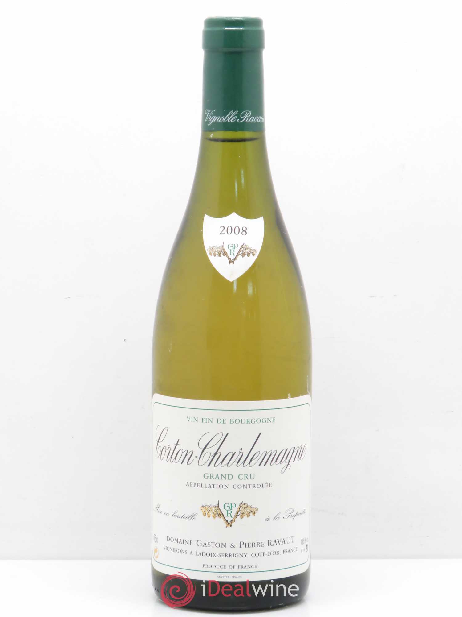 Corton-Charlemagne Grand Cru Ravaut 2008 - Lot de 1 bouteille - 0