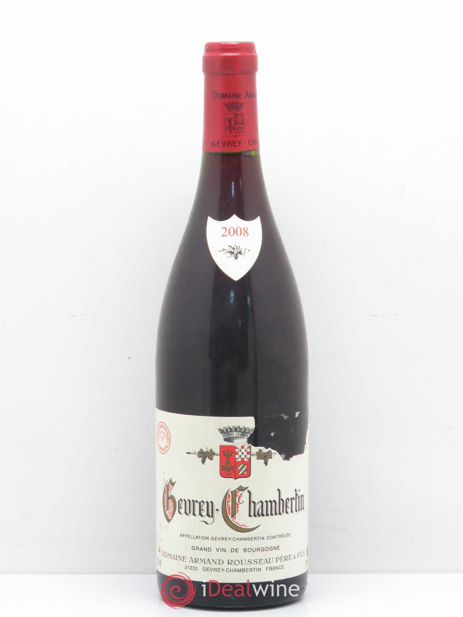 Gevrey-Chambertin Armand Rousseau (Domaine) 2008 - Lot de 1 bouteille - 0